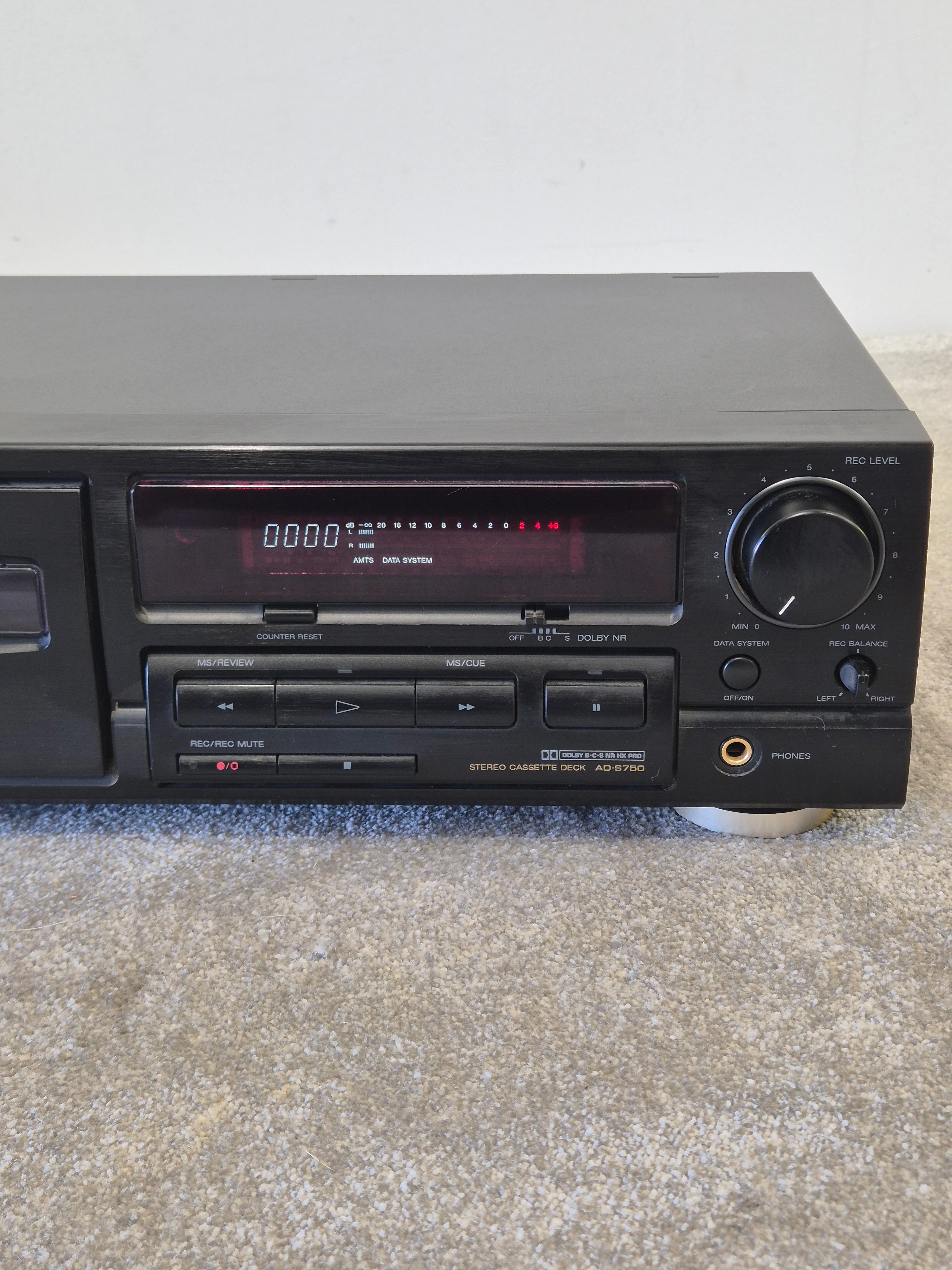 Aiwa AD-S750 - Stereo Cassette Deck (Spares or Repairs) - Image 3