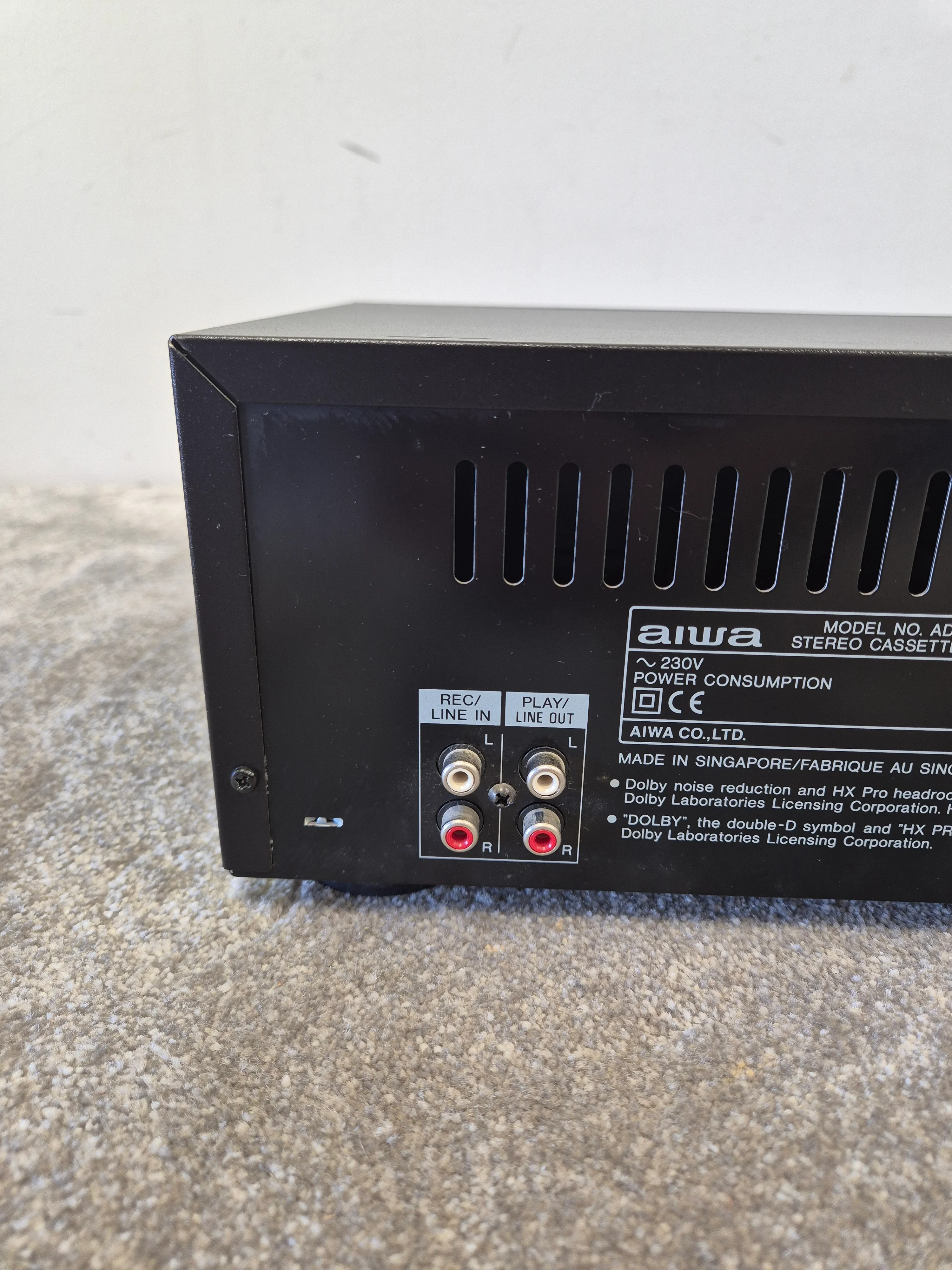 Aiwa AD-S750 - Stereo Cassette Deck (Spares or Repairs) - Image 6
