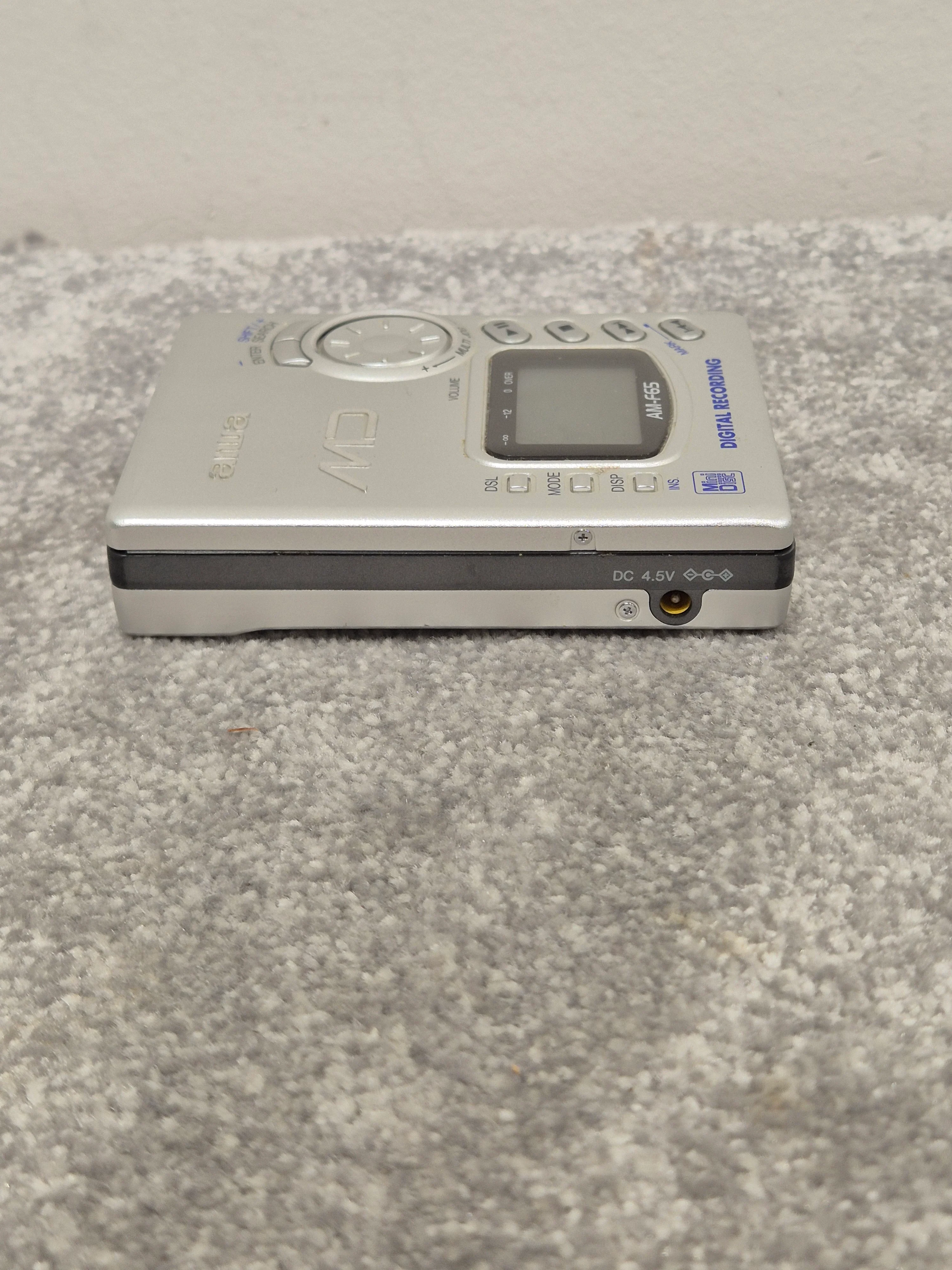Aiwa AM-F65 - Portable MiniDisc Recorder (Read Description) - Image 4