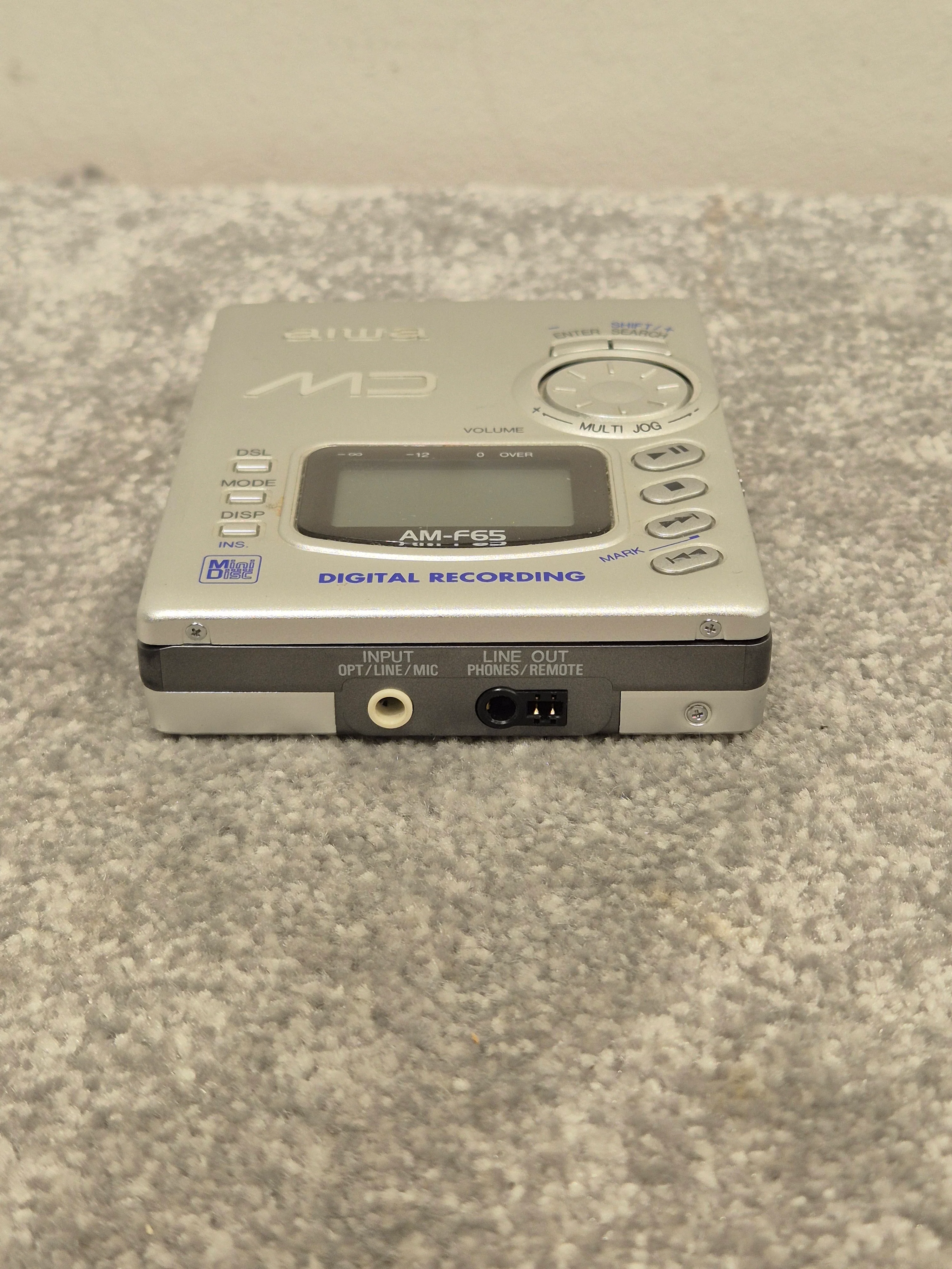 Aiwa AM-F65 - Portable MiniDisc Recorder (Read Description) - Image 5