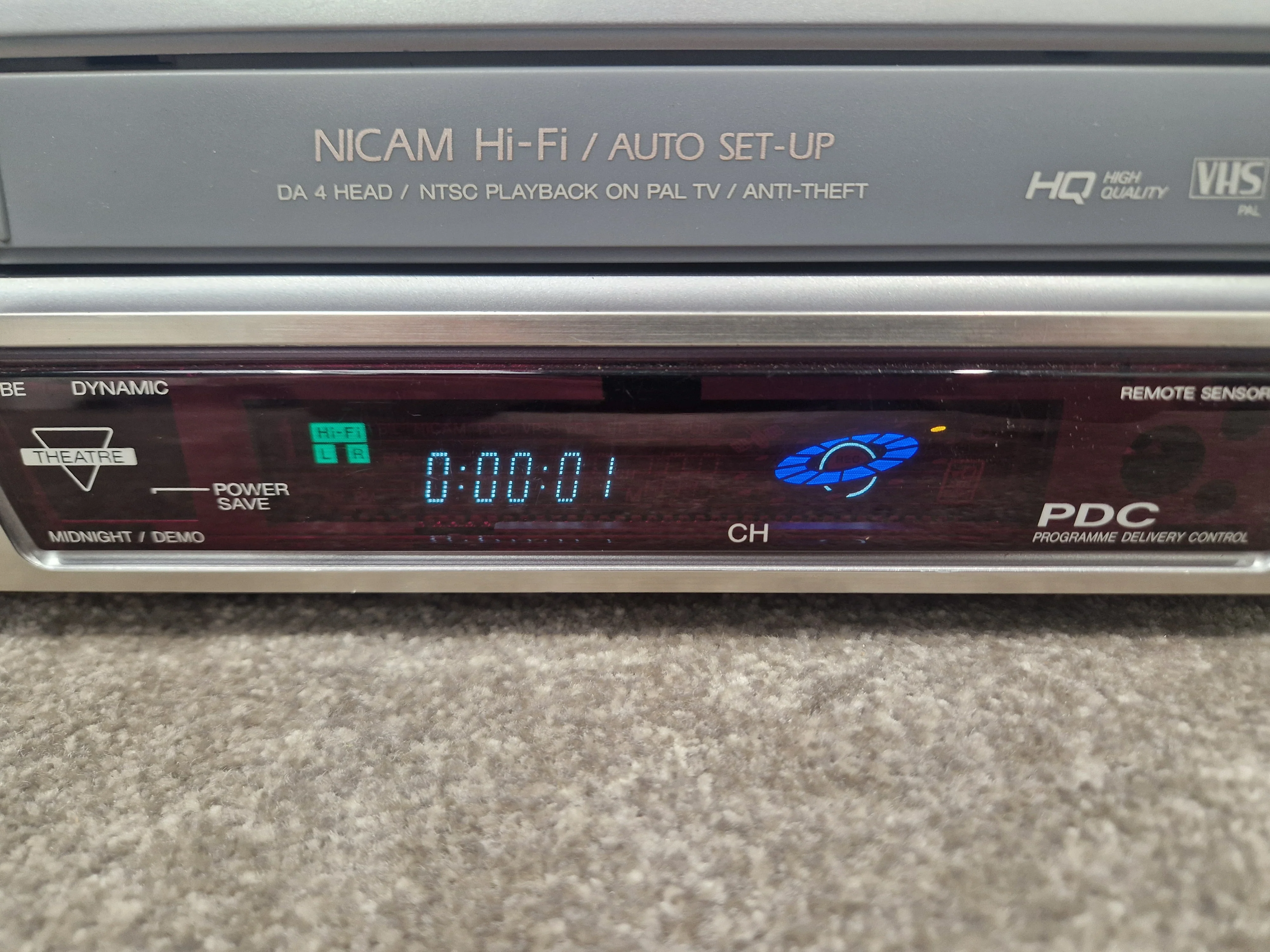 AIWA. VHS Player FX6500 - VHS Playback, Rackmount Design - Very Good w/ Power Supply & Manuals & Rackmount Case - Image 15