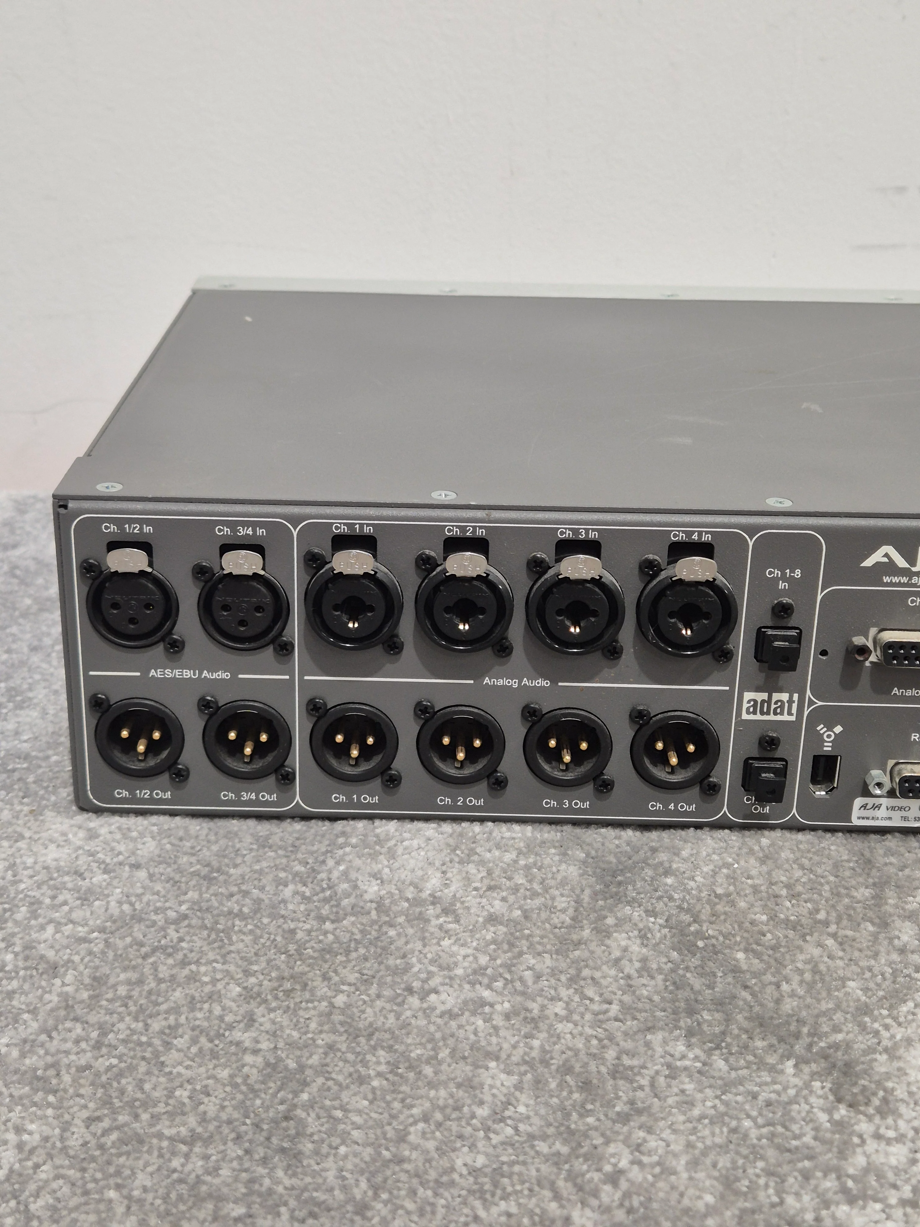 AJA Io - Professional Audio Interface - Excellent w/ Manuals - Image 8