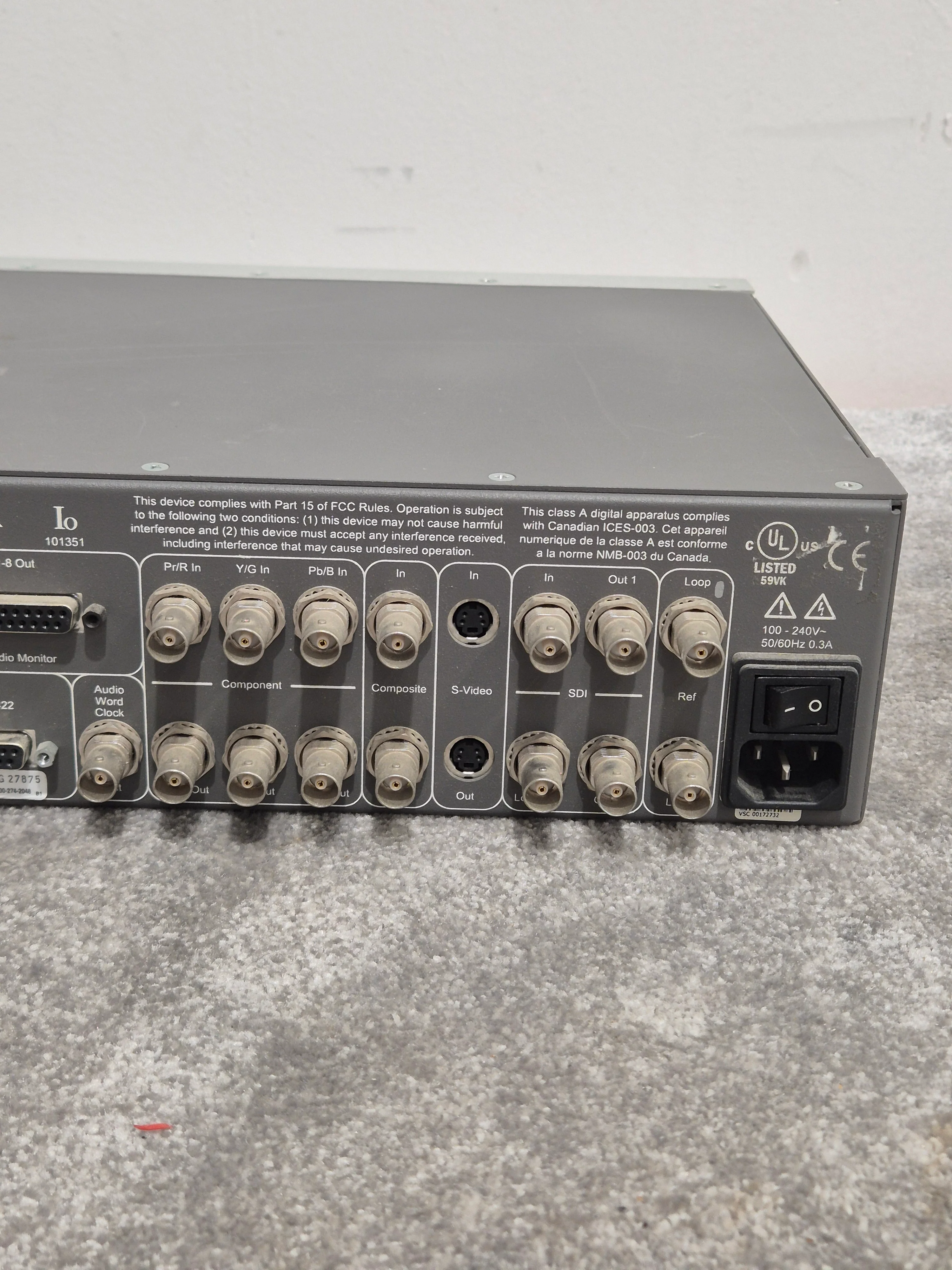 AJA Io - Professional Audio Interface - Excellent w/ Manuals - Image 9