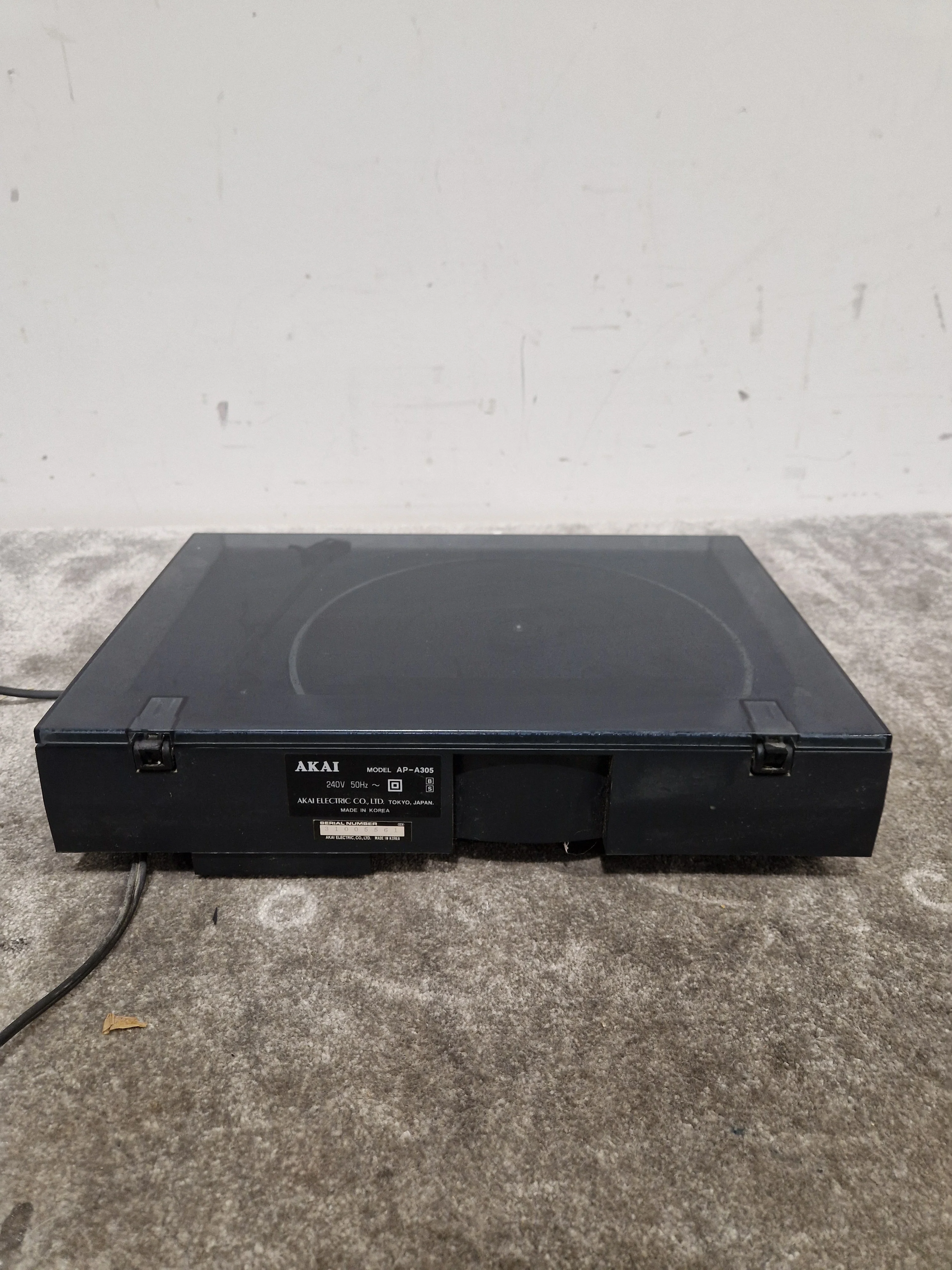 Akai AP-A305 - Semi Automatic Turntable - Black - Good - Image 11