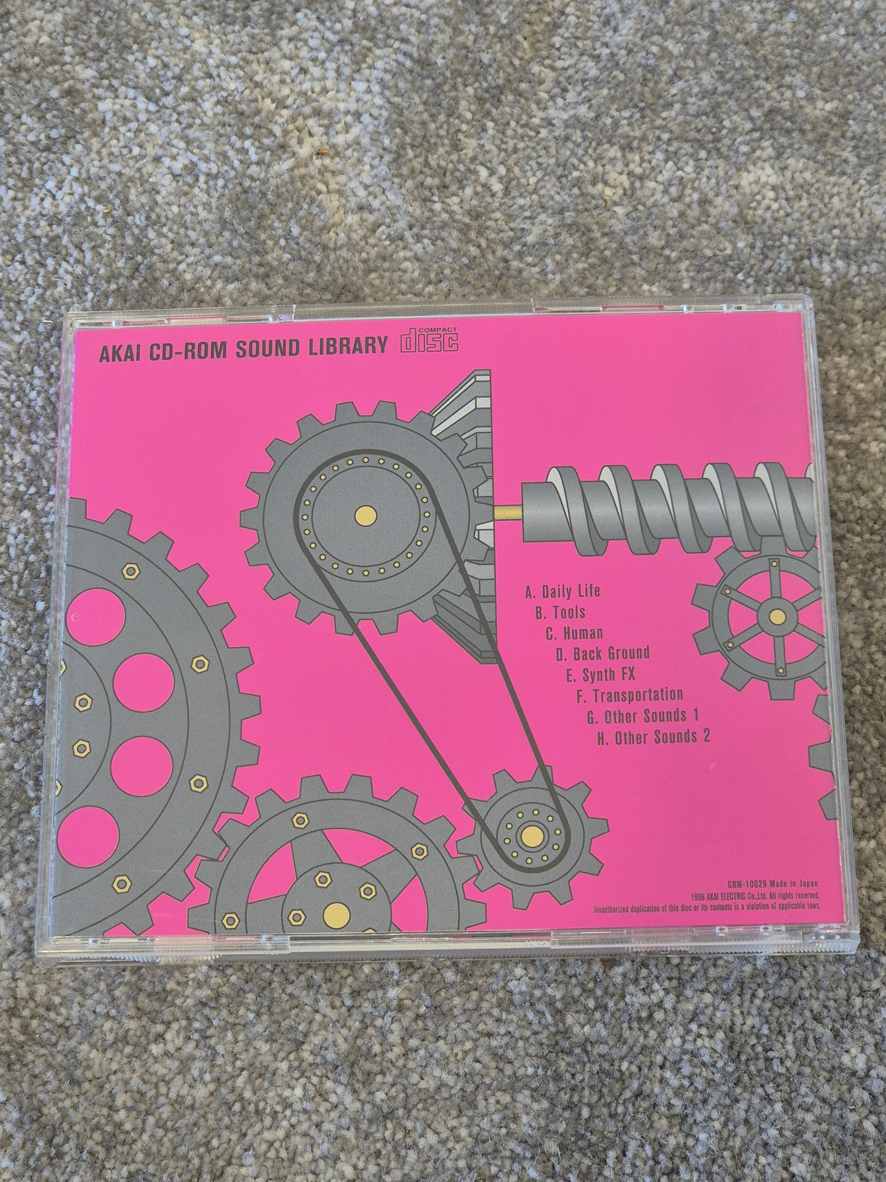 Akai CD-ROM Sound Library Volume 6 - Mint - Image 3