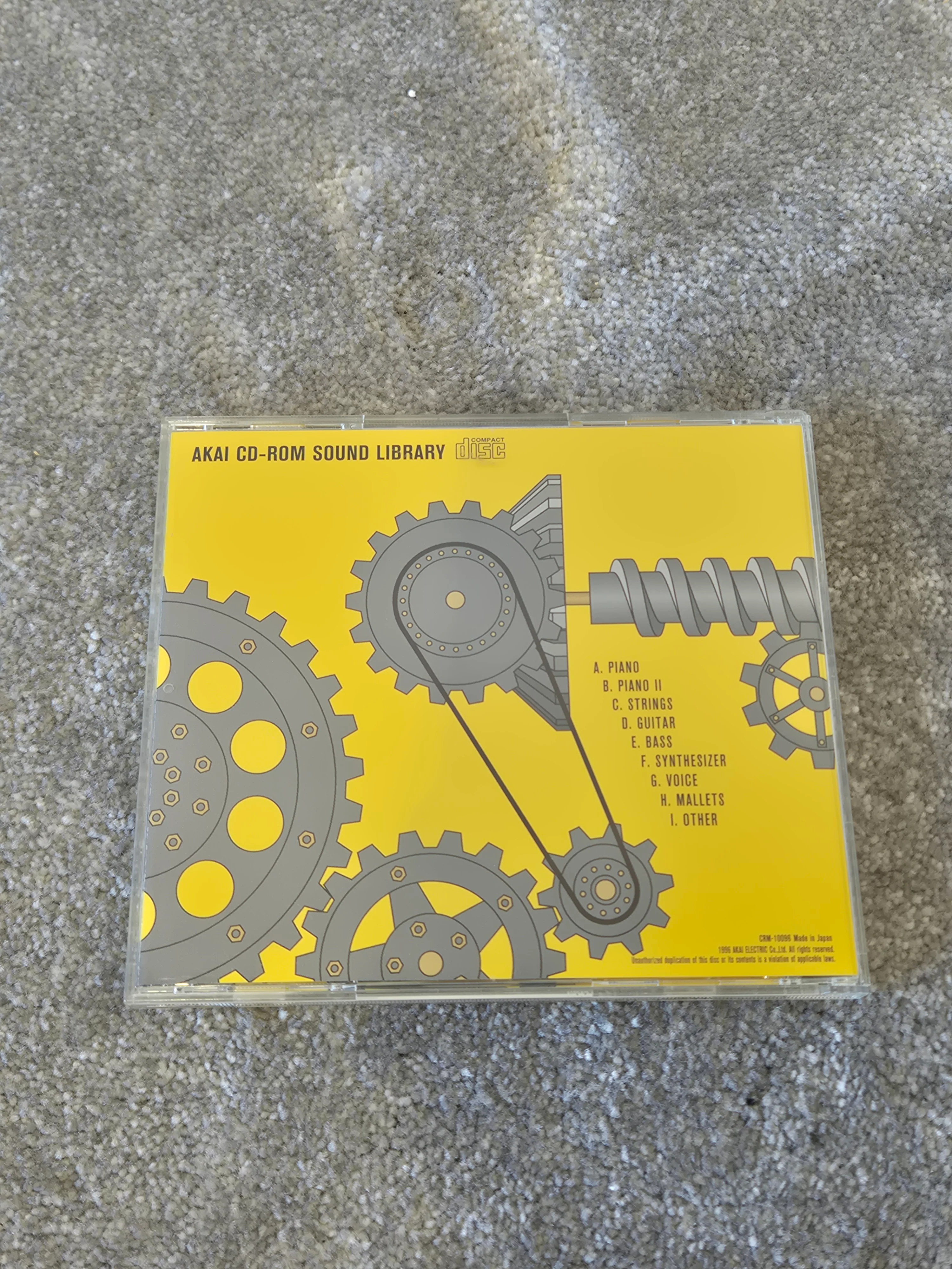 Akai CD-ROM Sound Library Volume 7 - Mint - Image 3