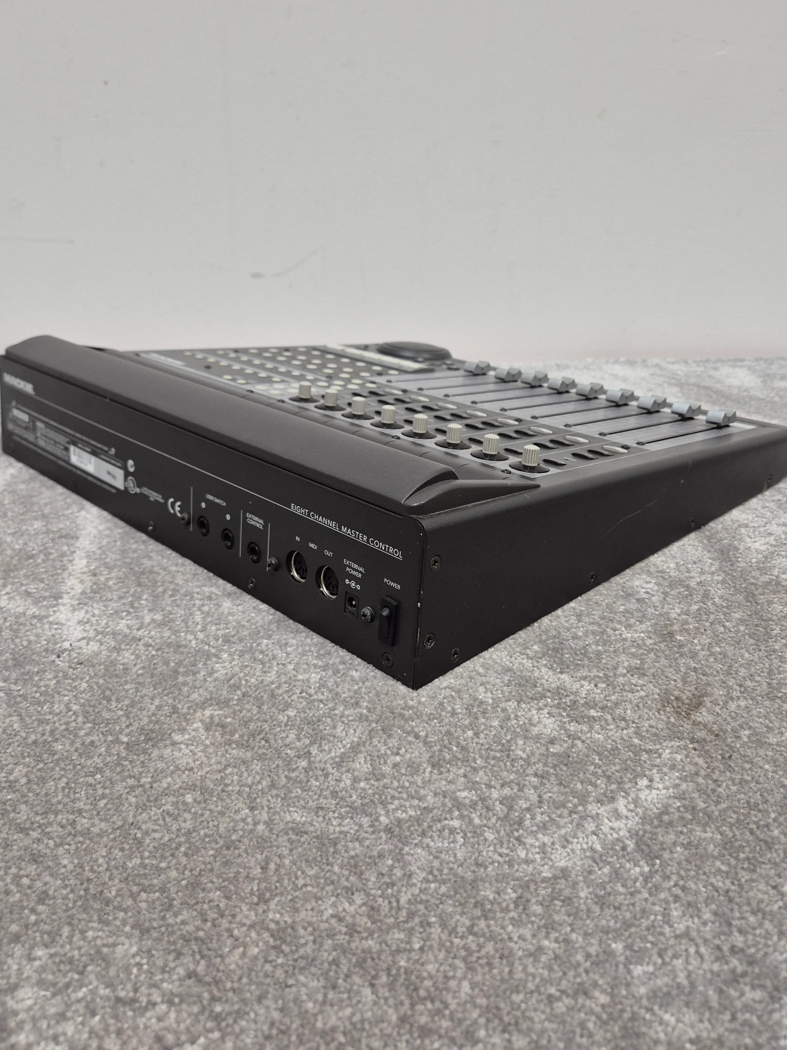 Mackie Eight Channel Master Control - Studio Mixer - Excellent w/ Power Supply & Cables - Image 6