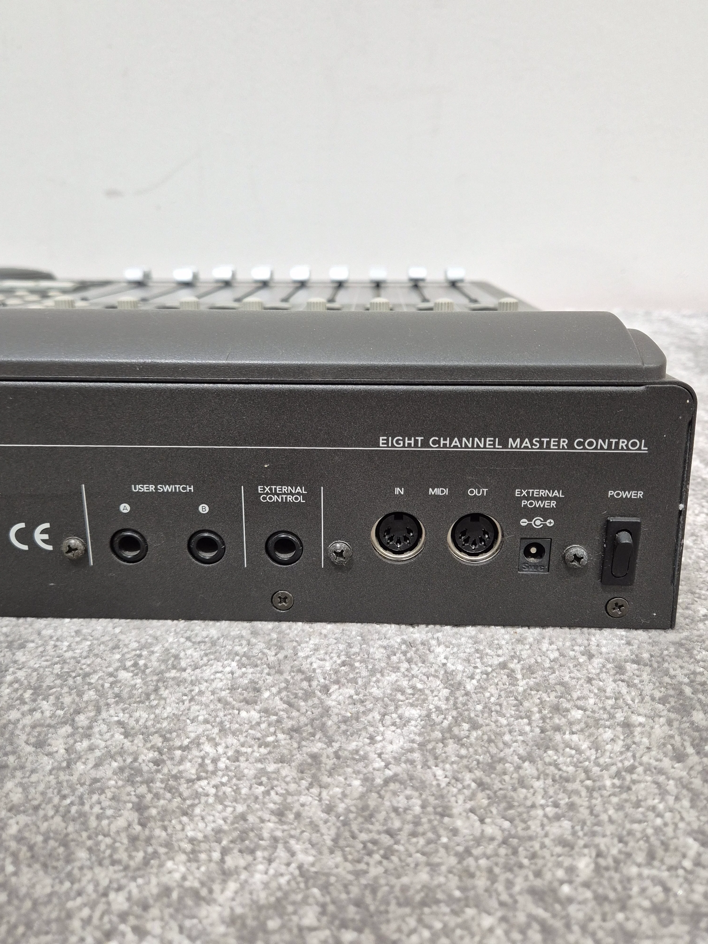 Mackie Eight Channel Master Control - Studio Mixer - Excellent w/ Power Supply & Cables - Image 8