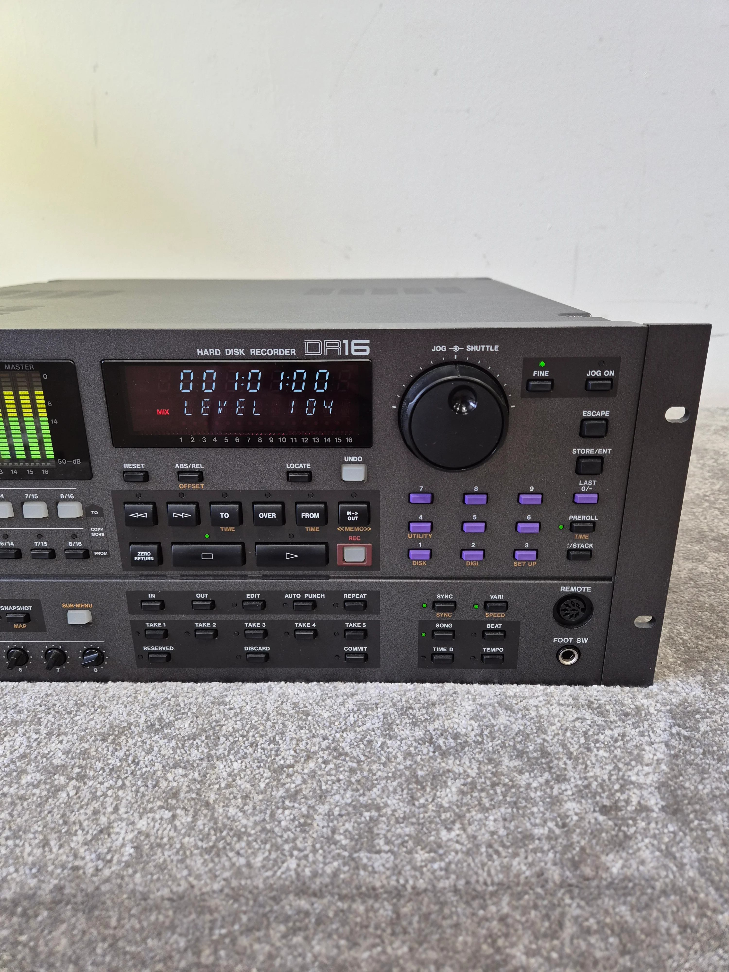 Akai DR16 - 16-Track Digital Recorder - Excellent w/ Original Box - Image 2