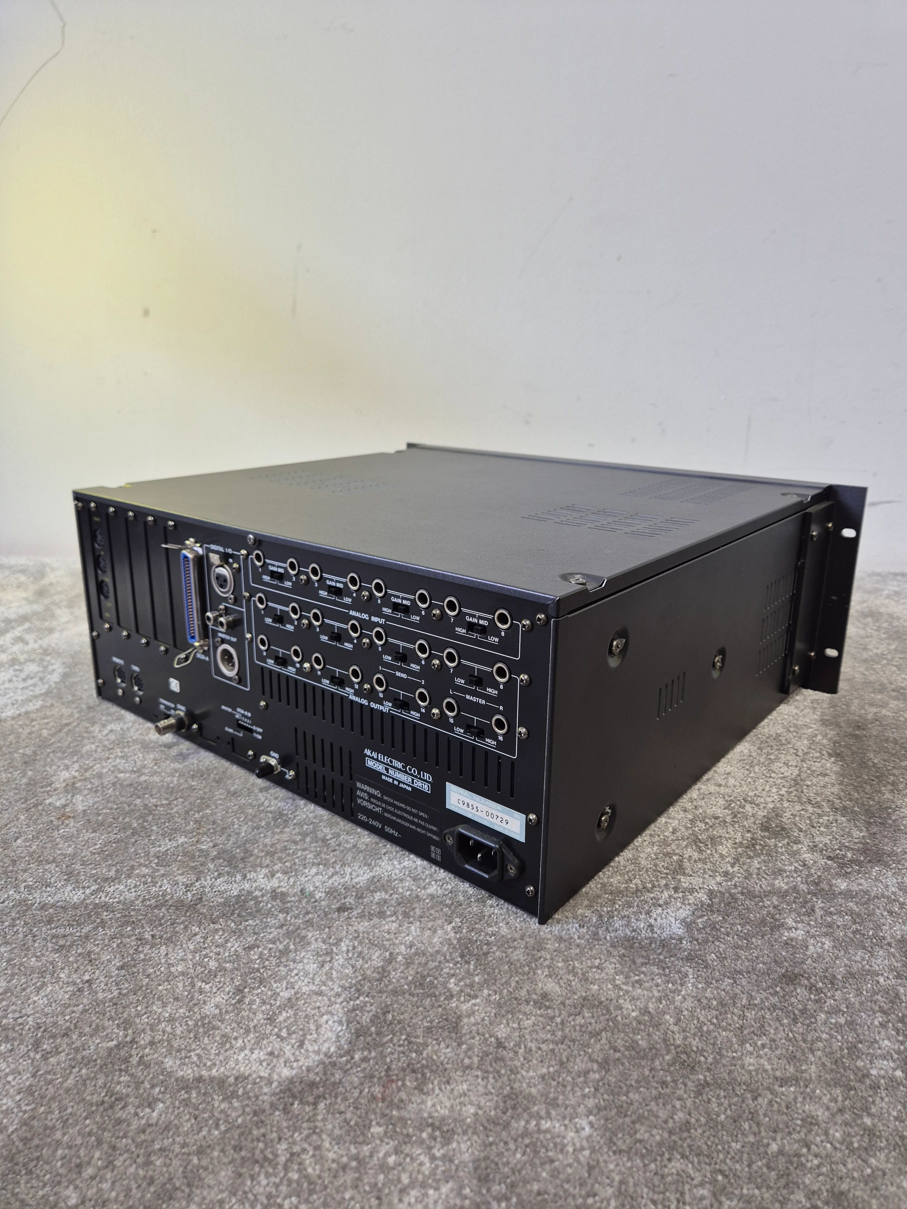 Akai DR16 - 16-Track Digital Recorder - Excellent w/ Original Box - Image 5