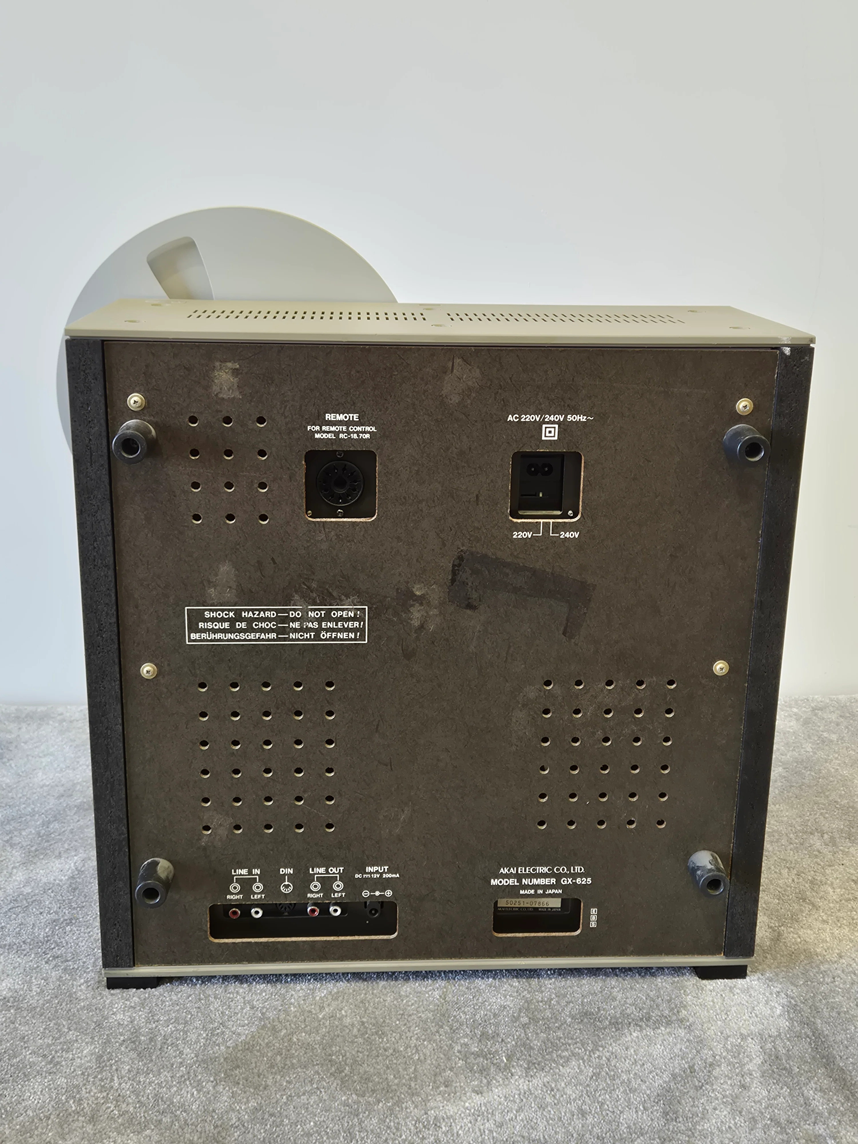 Akai GX-625 - Reel to Reel Tape Recorder - Image 8