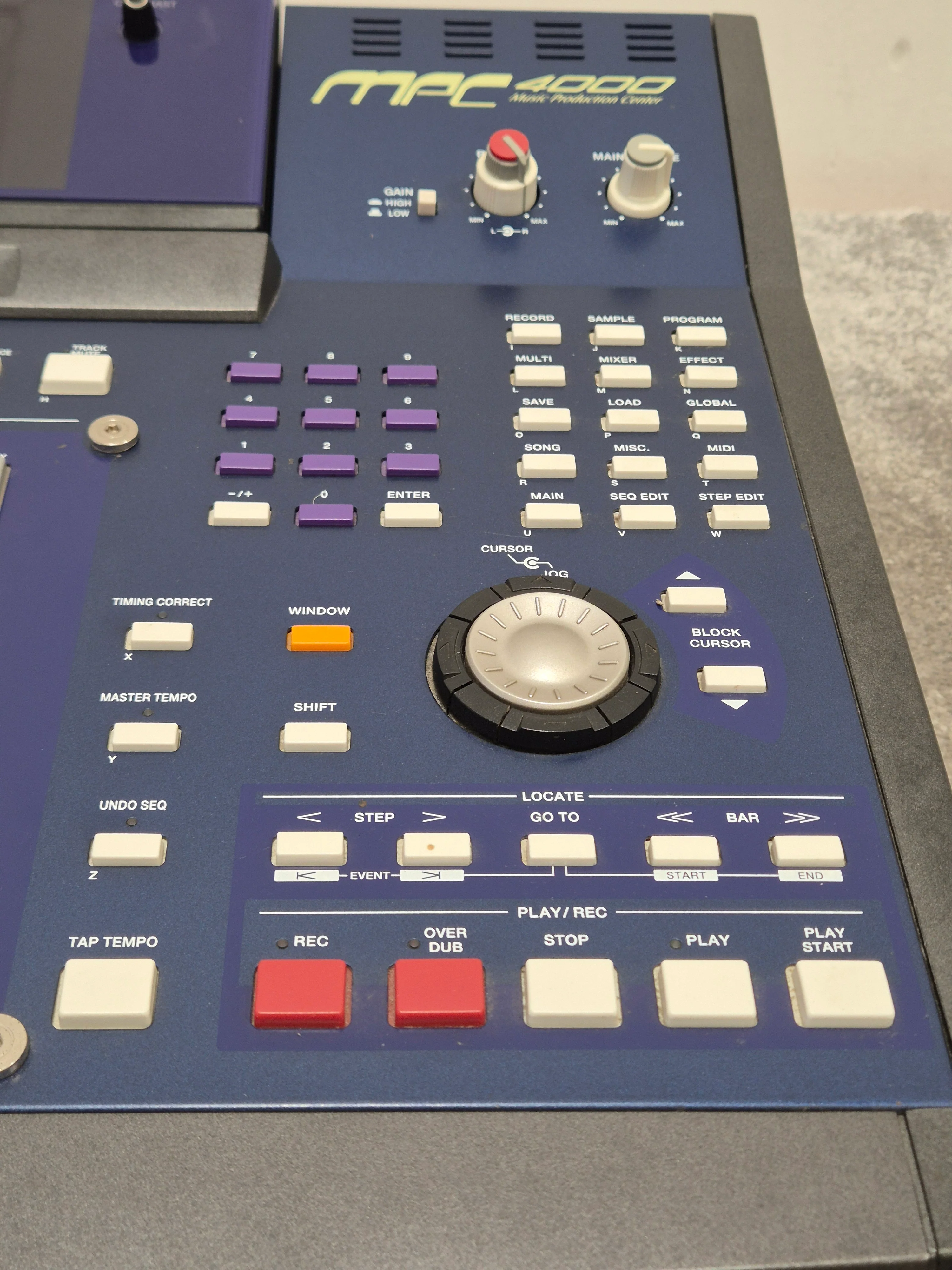 Akai MPC4000 - Music Production Centre Blue - Excellent - Image 12