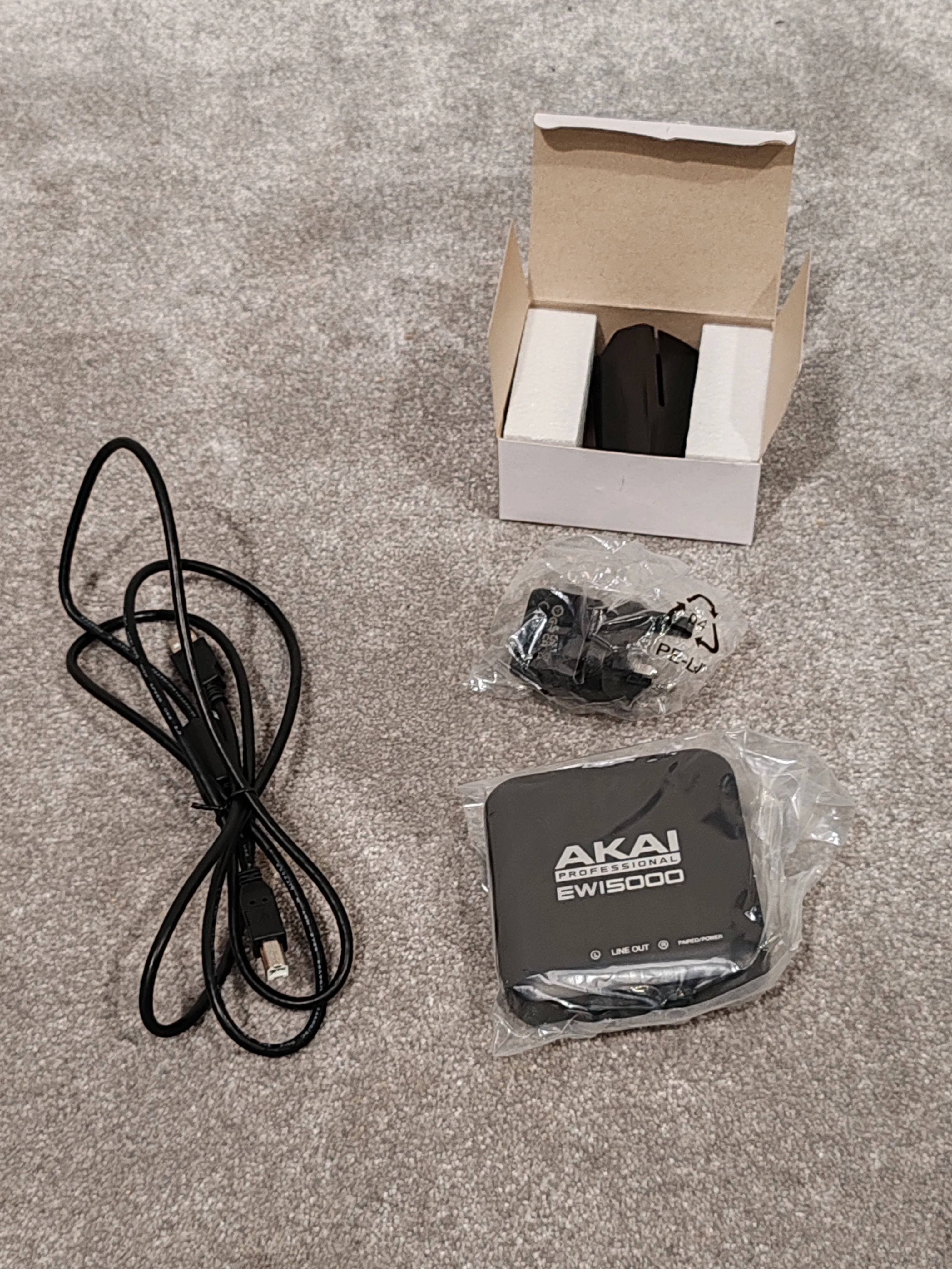Akai Professional EWI5000 Wireless Electronic Wind Instrument - Open Box w/ Original Box & Power Supply & Cables - Image 3