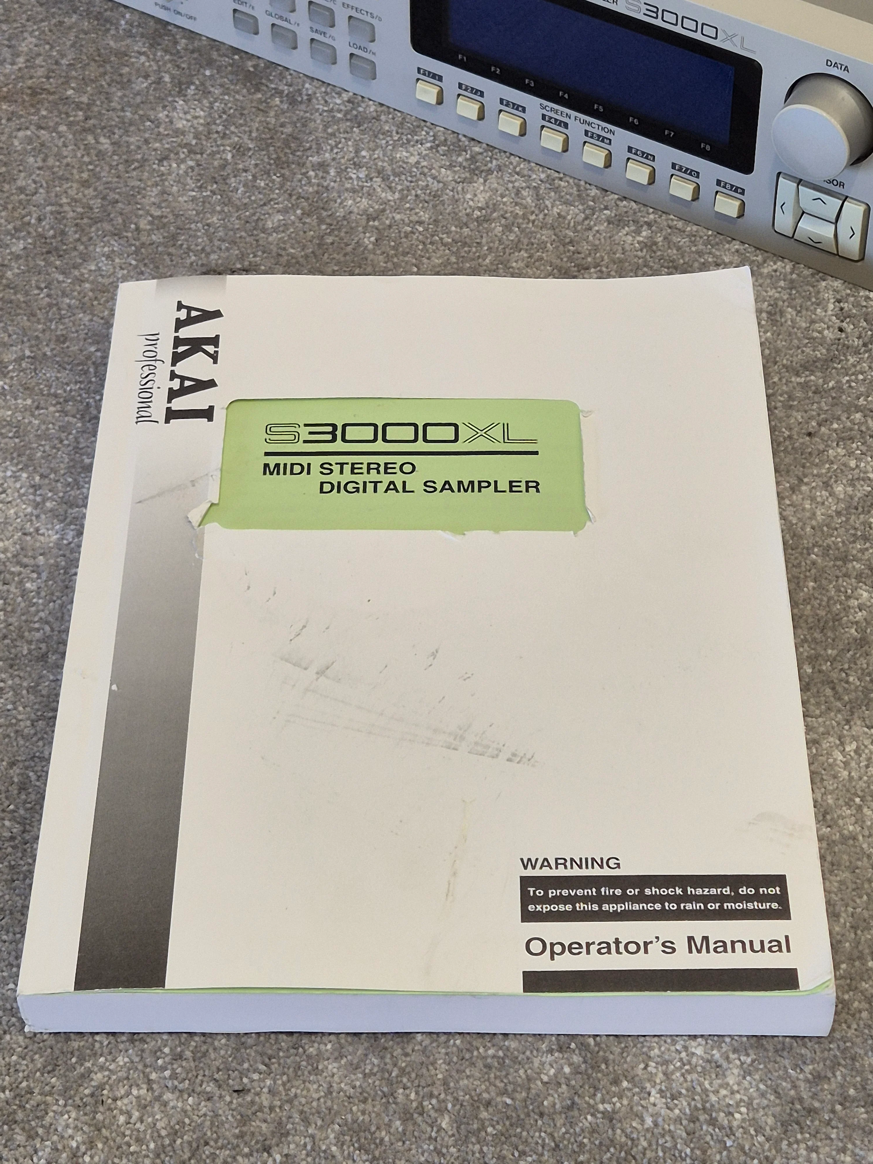 Akai S3000XL - Professional Sampler - Spares or Repair - Image 14