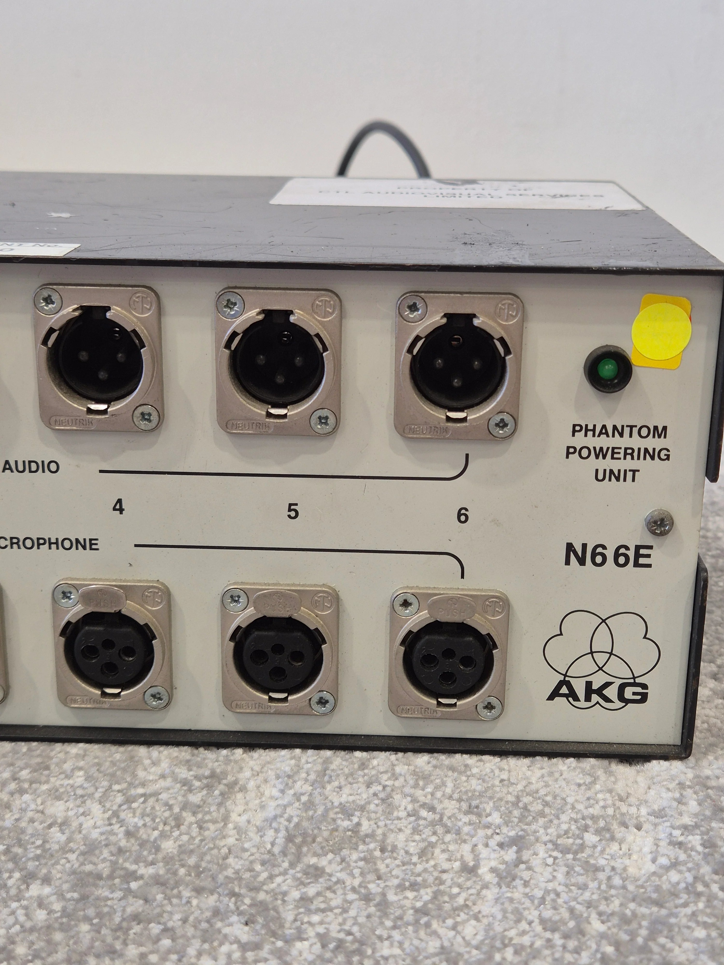 AKG N66E - Phantom Powering Unit - Good - Image 2