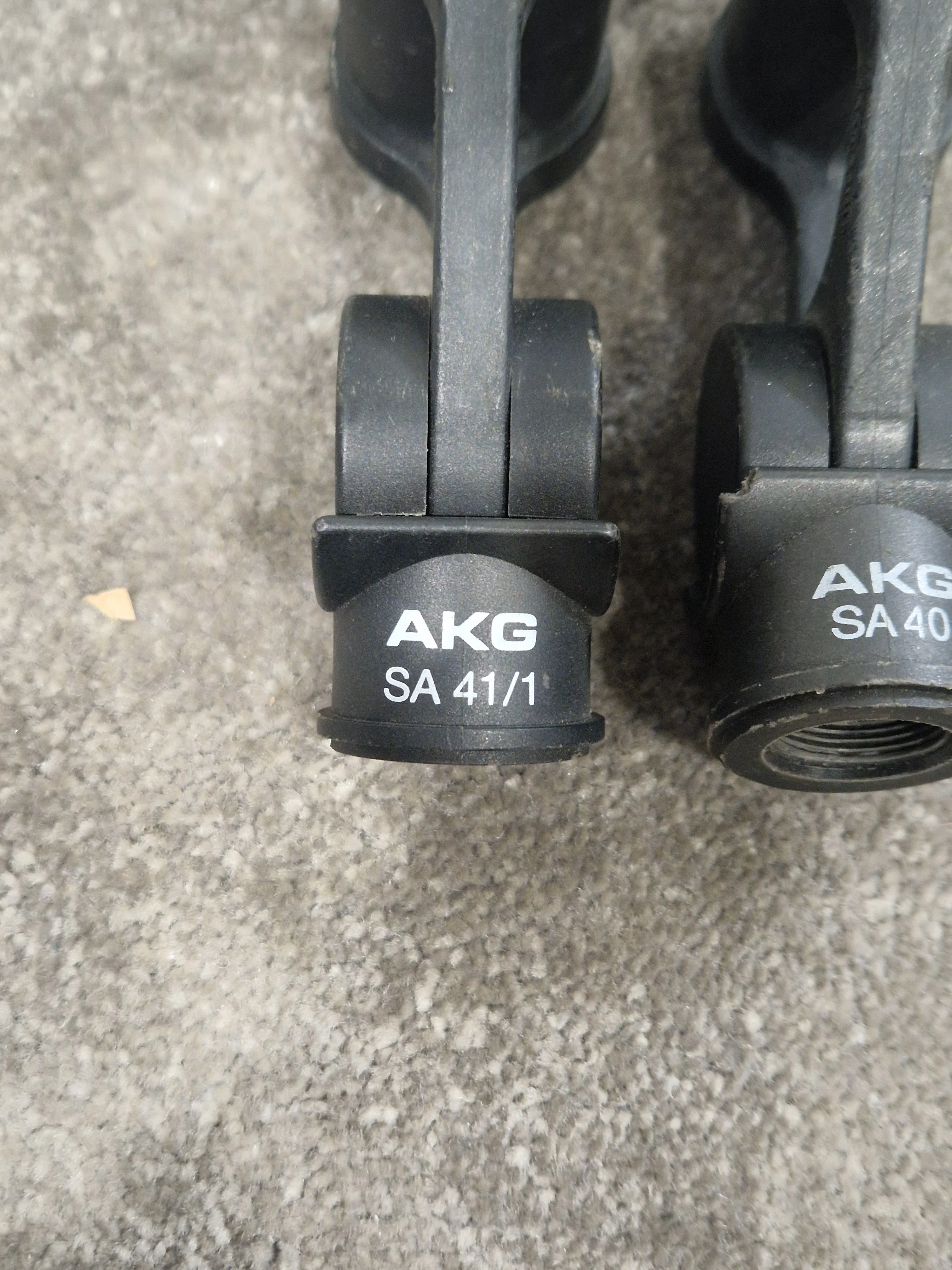 AKG SA-40 And AKG SA41/1 Mic Holders - Durable Construction - Very Good - Image 7