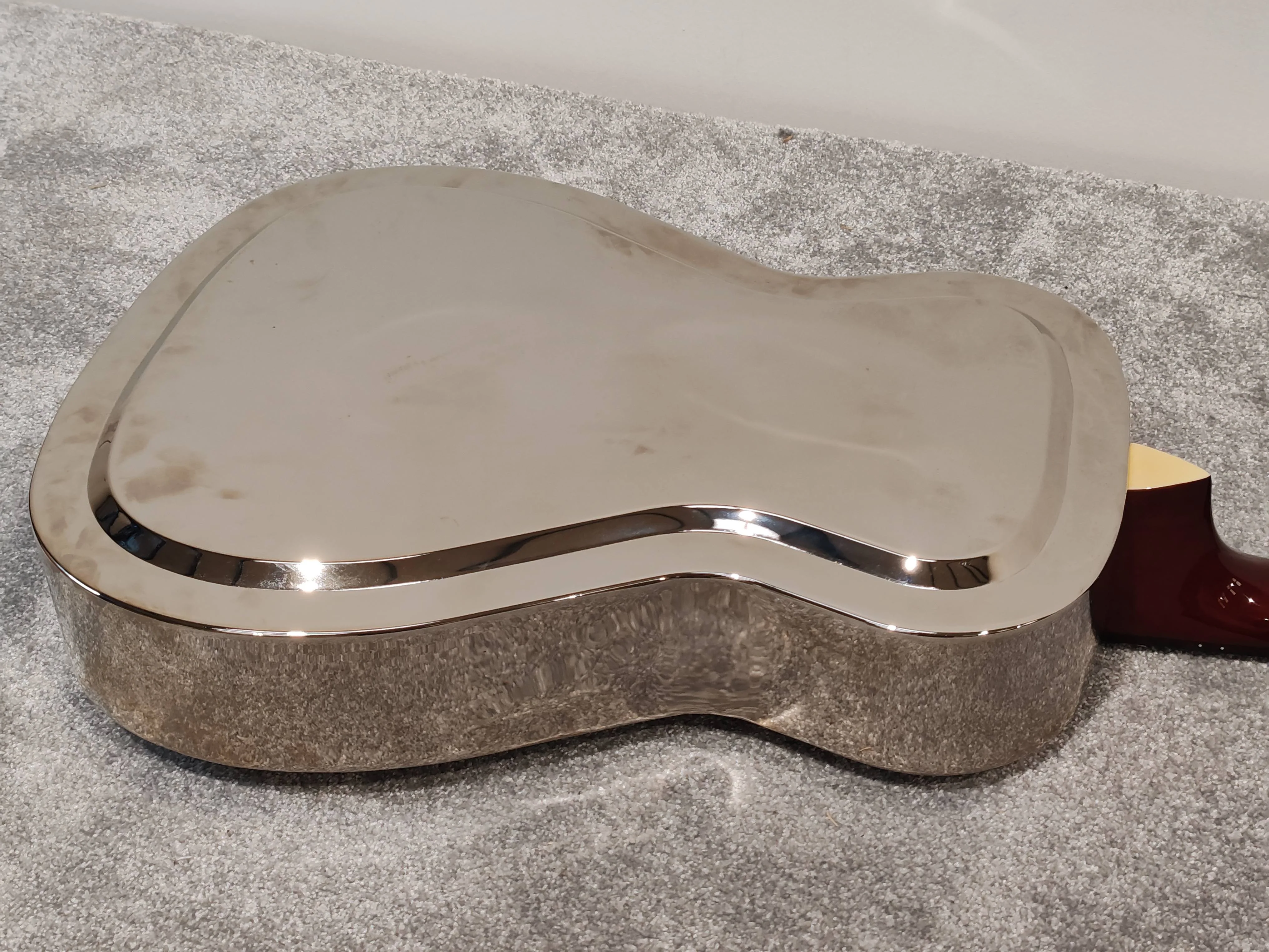 Alden Resonator Hollow Body Steel Electric Guitar - Image 5