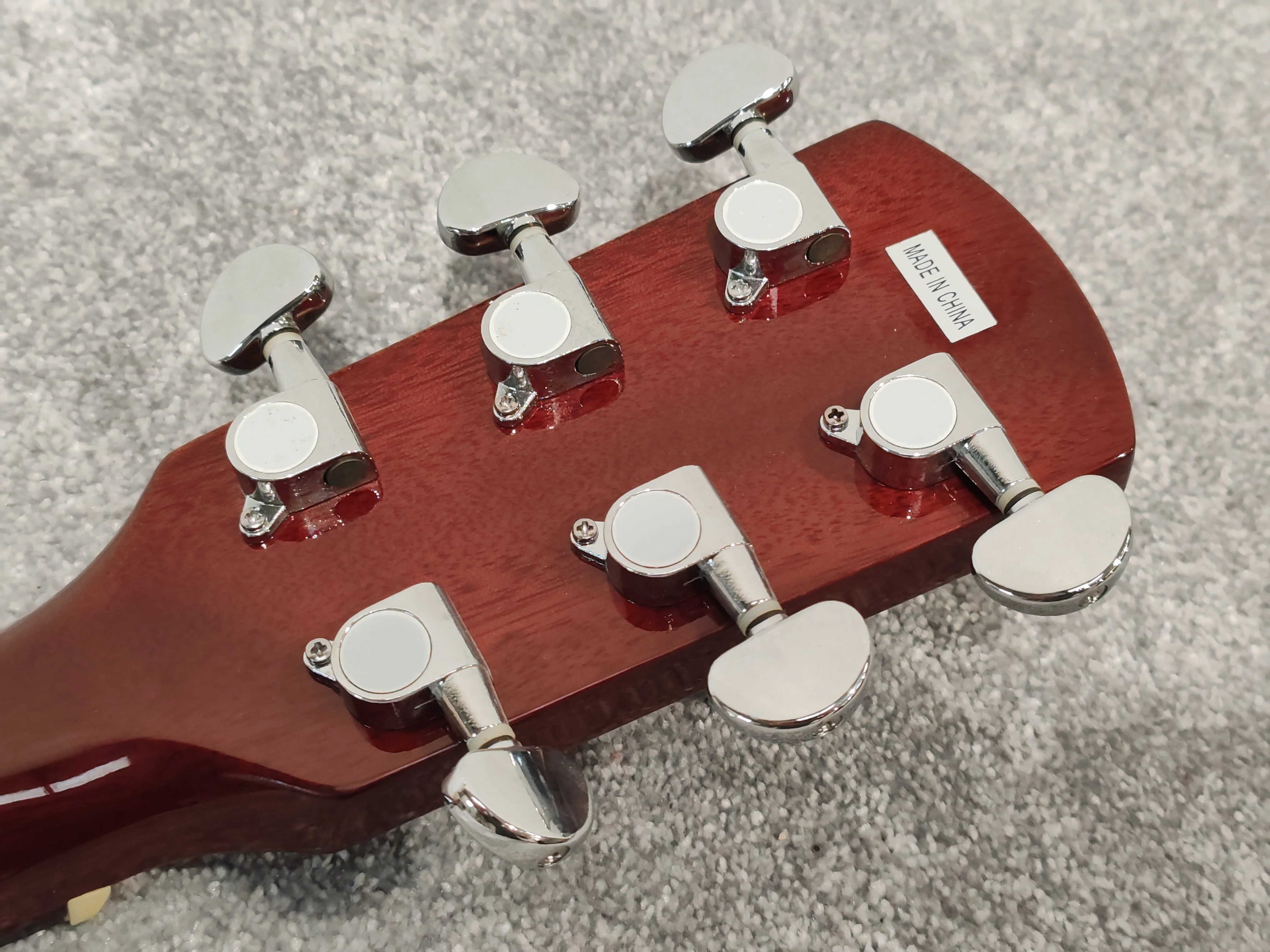 Alden Resonator Hollow Body Steel Electric Guitar - Image 6
