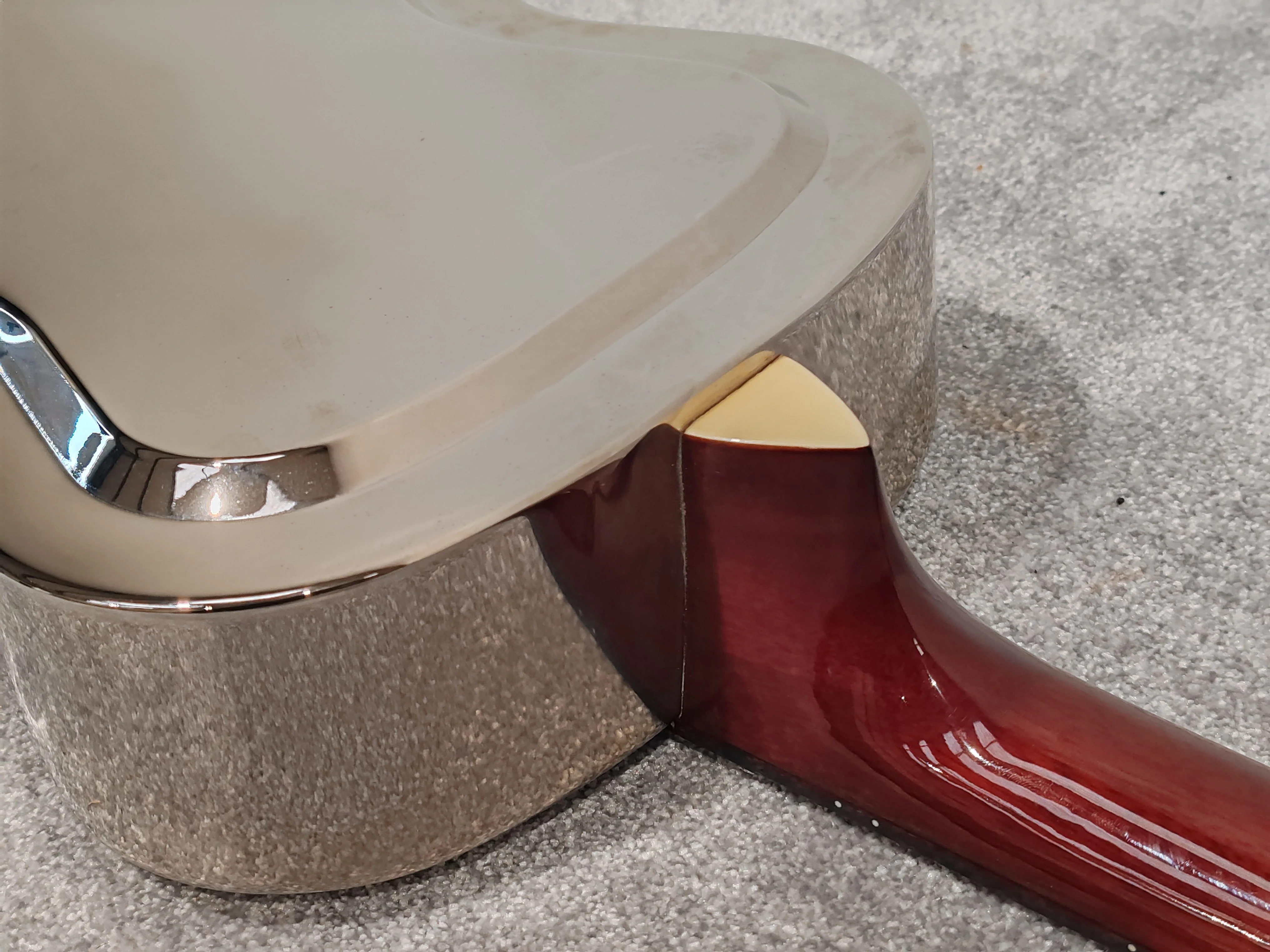 Alden Resonator Hollow Body Steel Electric Guitar - Image 7