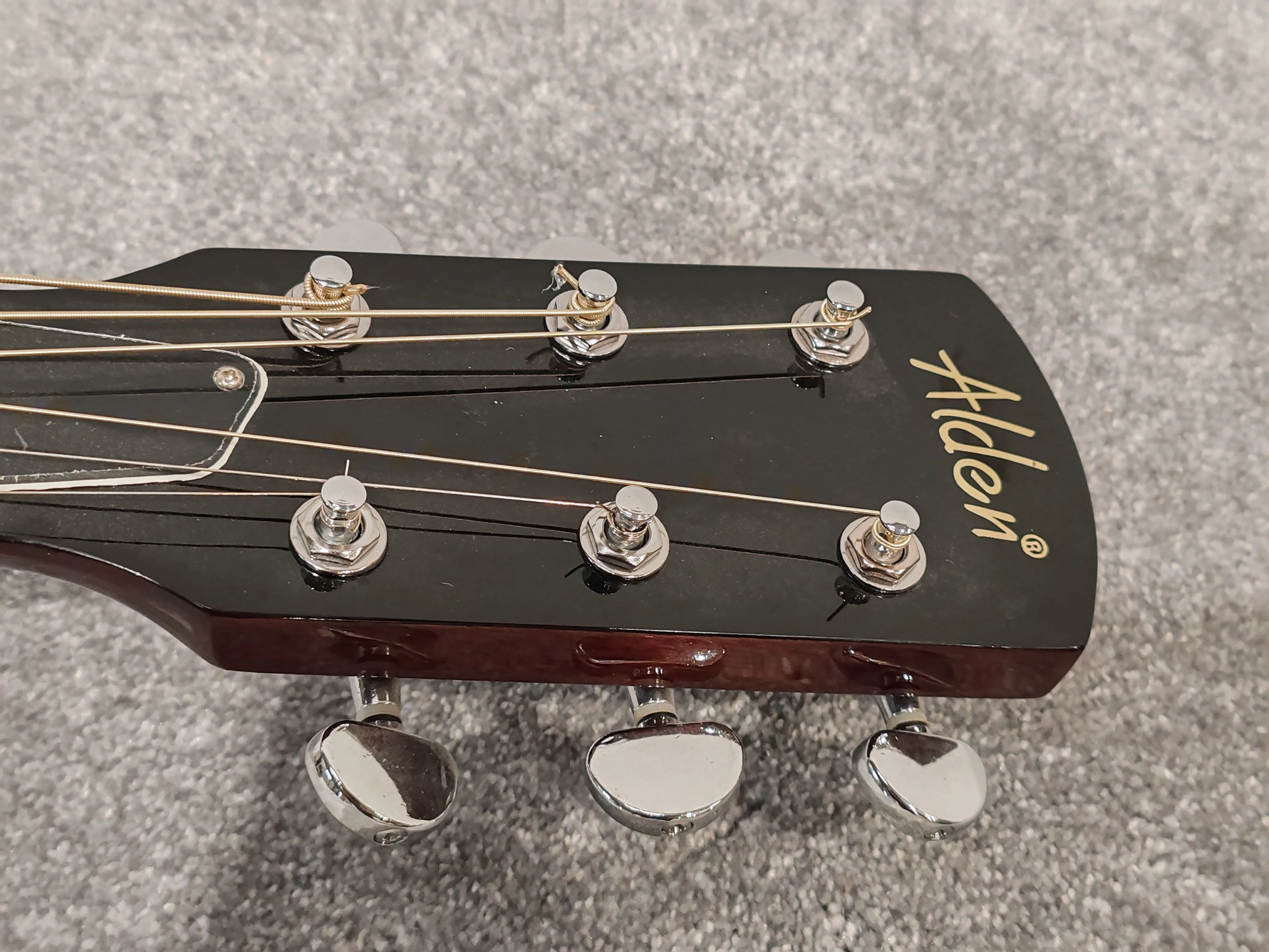 Alden Resonator Hollow Body Steel Electric Guitar - Image 8