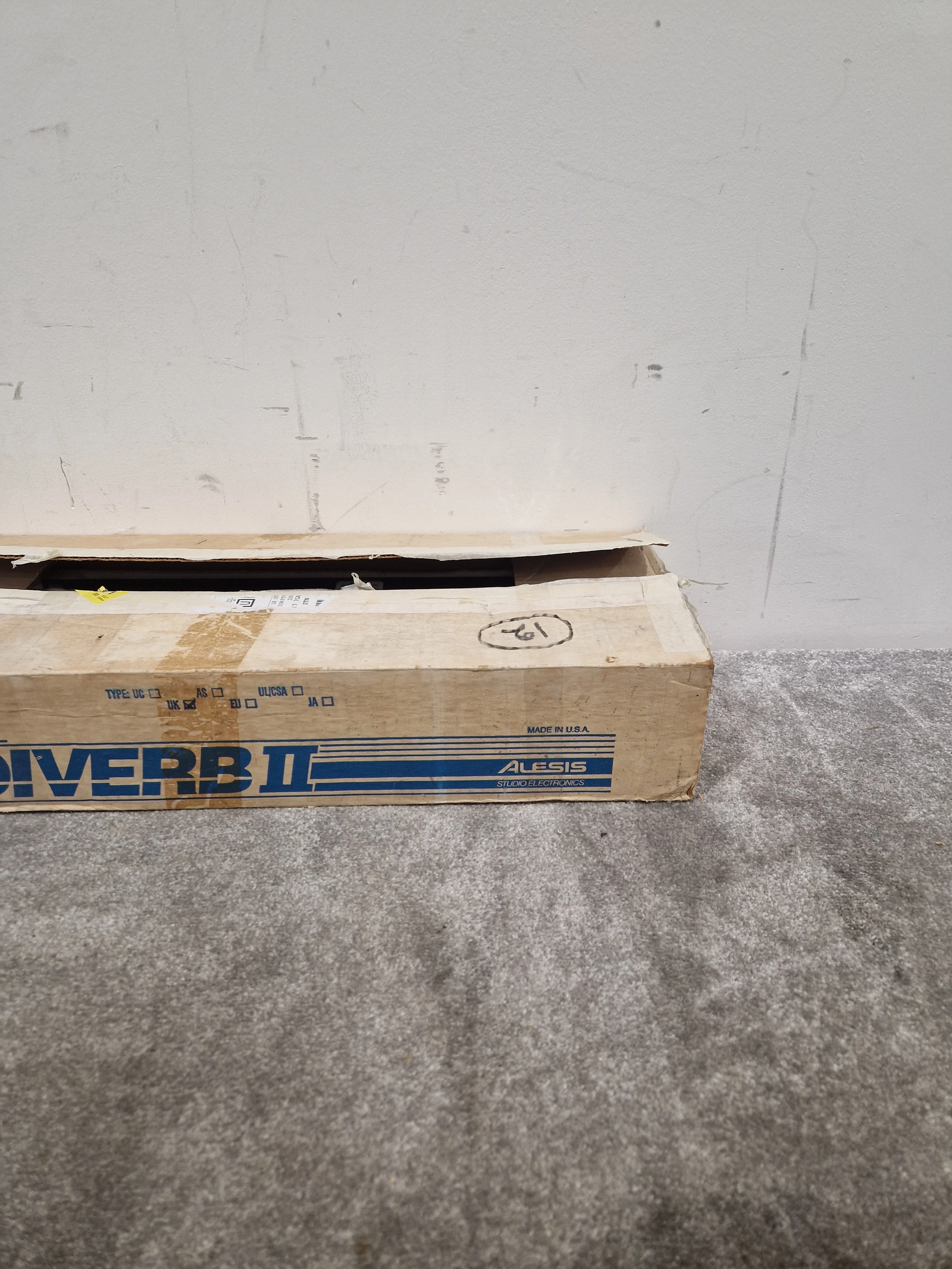 Alesis Microverb 2 - Digital Reverb Unit - Spares or Repair w/ Original Box - Image 5