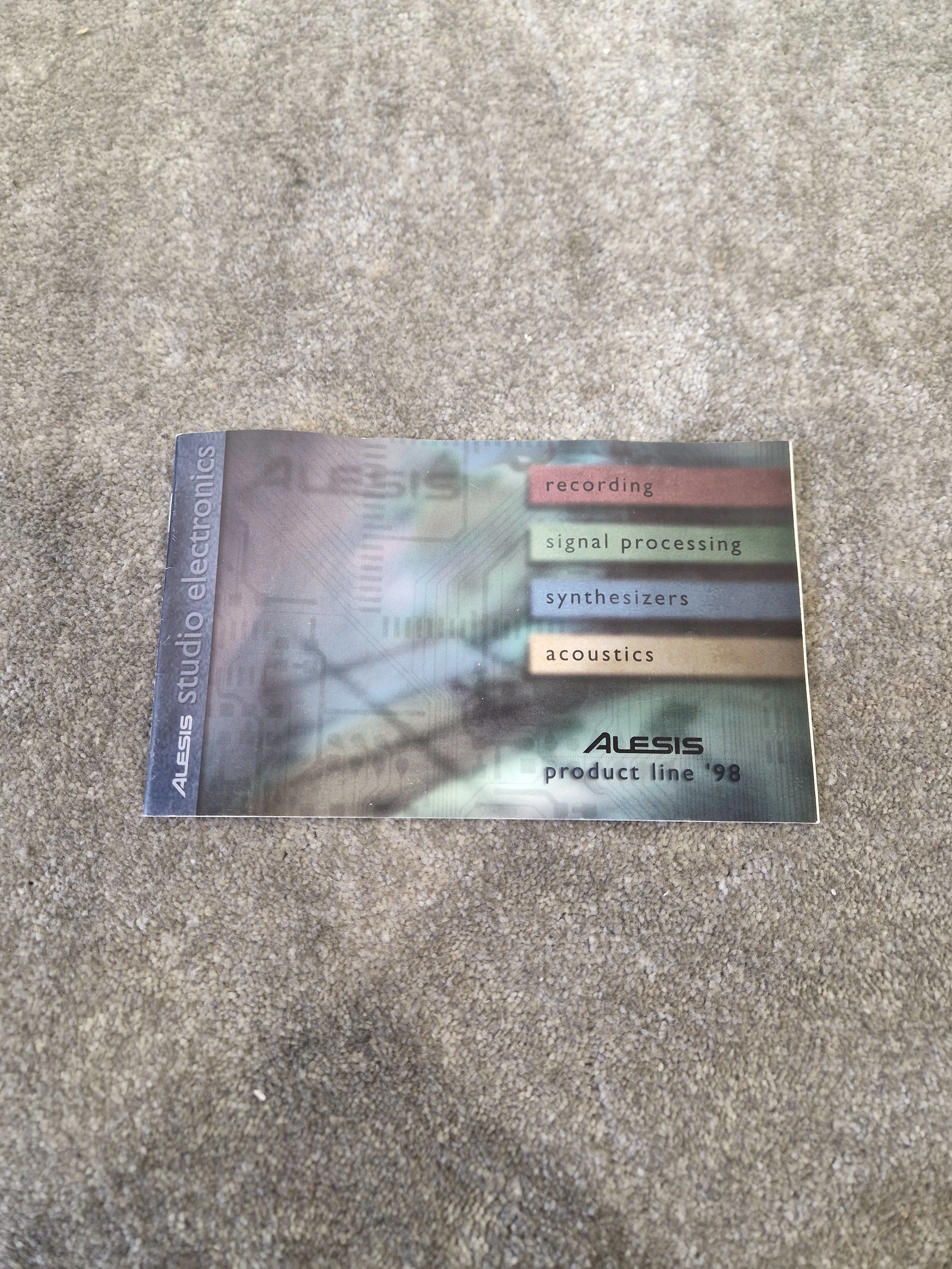 Alesis NanoSynth – 64-Voice Synth Module – Very Good, Scratched, w/ DVD-ROM - Image 5