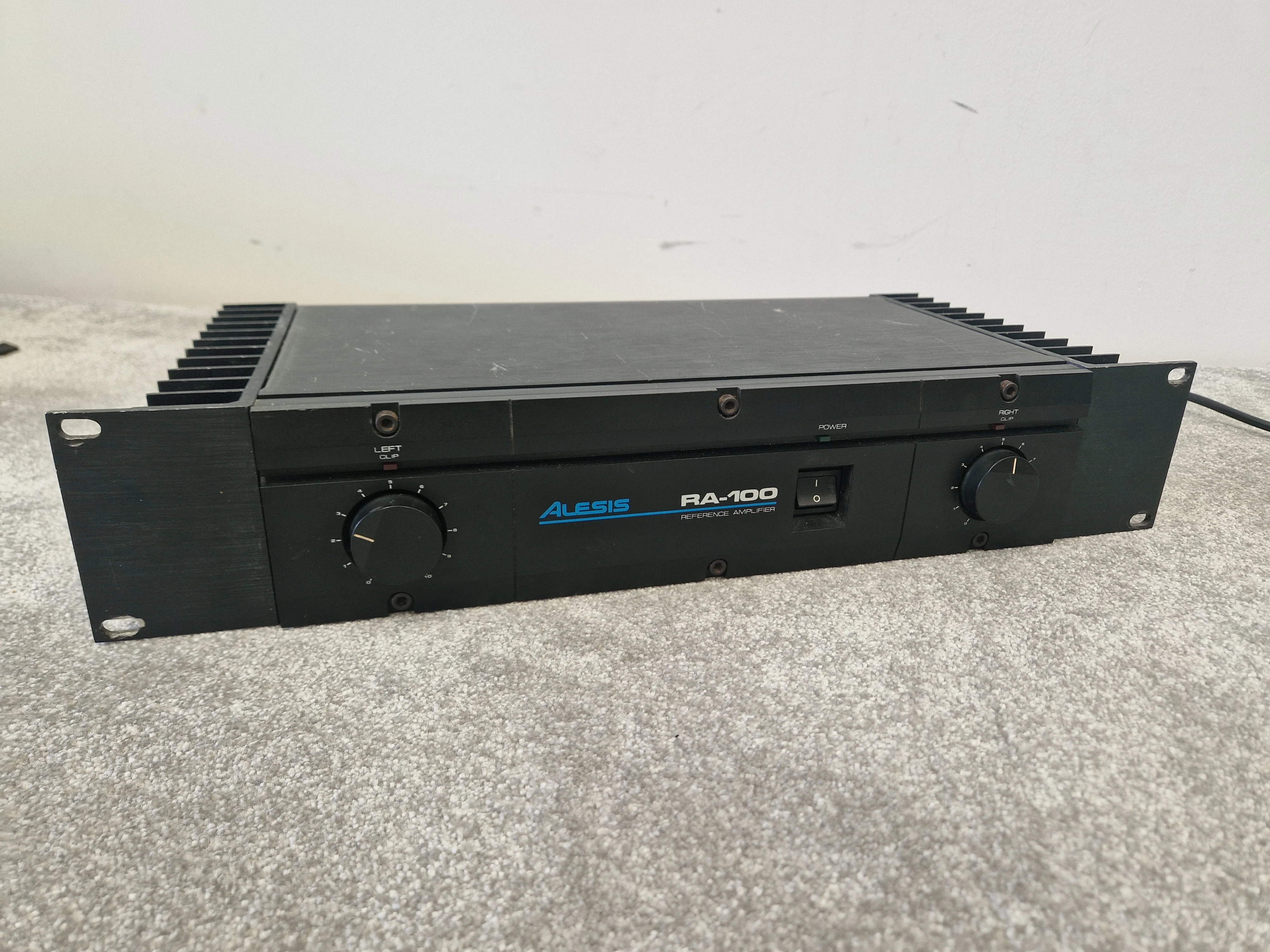 Alesis RA-100 Reference Amplifier – 100W Stereo Rackmount Amp - Good - Image 6
