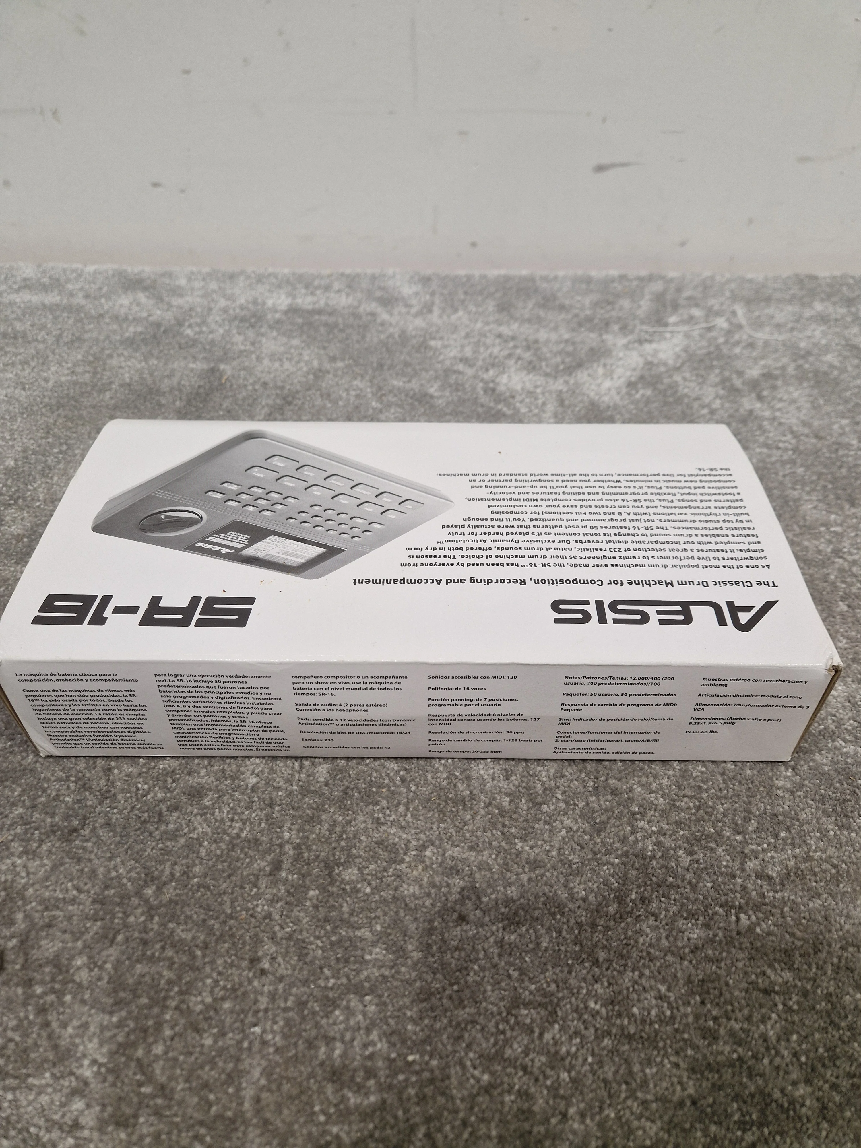 Alesis Sr-16 Drum Machine - 16-Bit, 24 Tracks - Excellent w/ Original Box & Power Supply & Manuals - Image 6