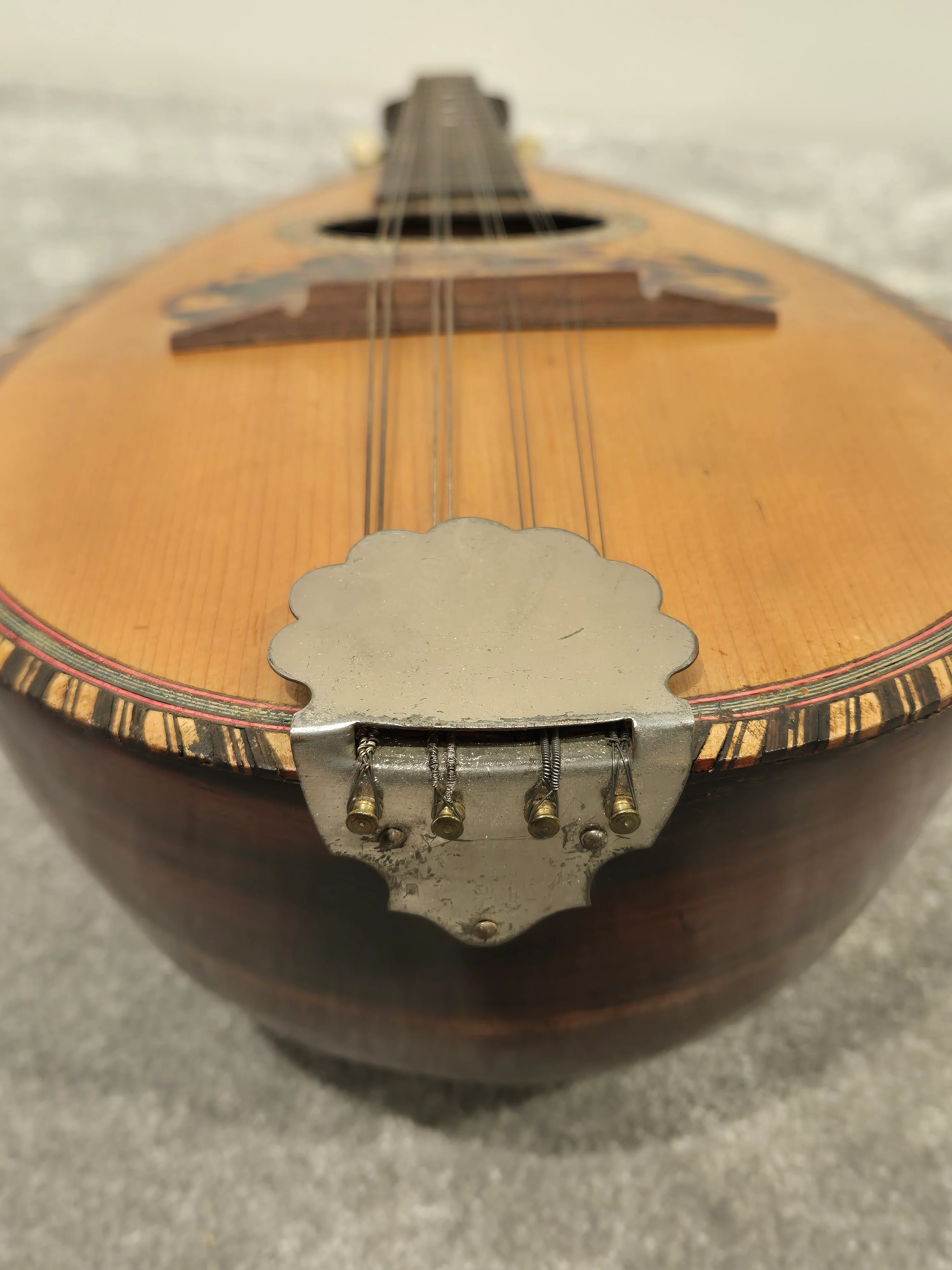 Alfredo Albertini No.65 - Bowl Back Mandolin w/ Hard Case - Image 10