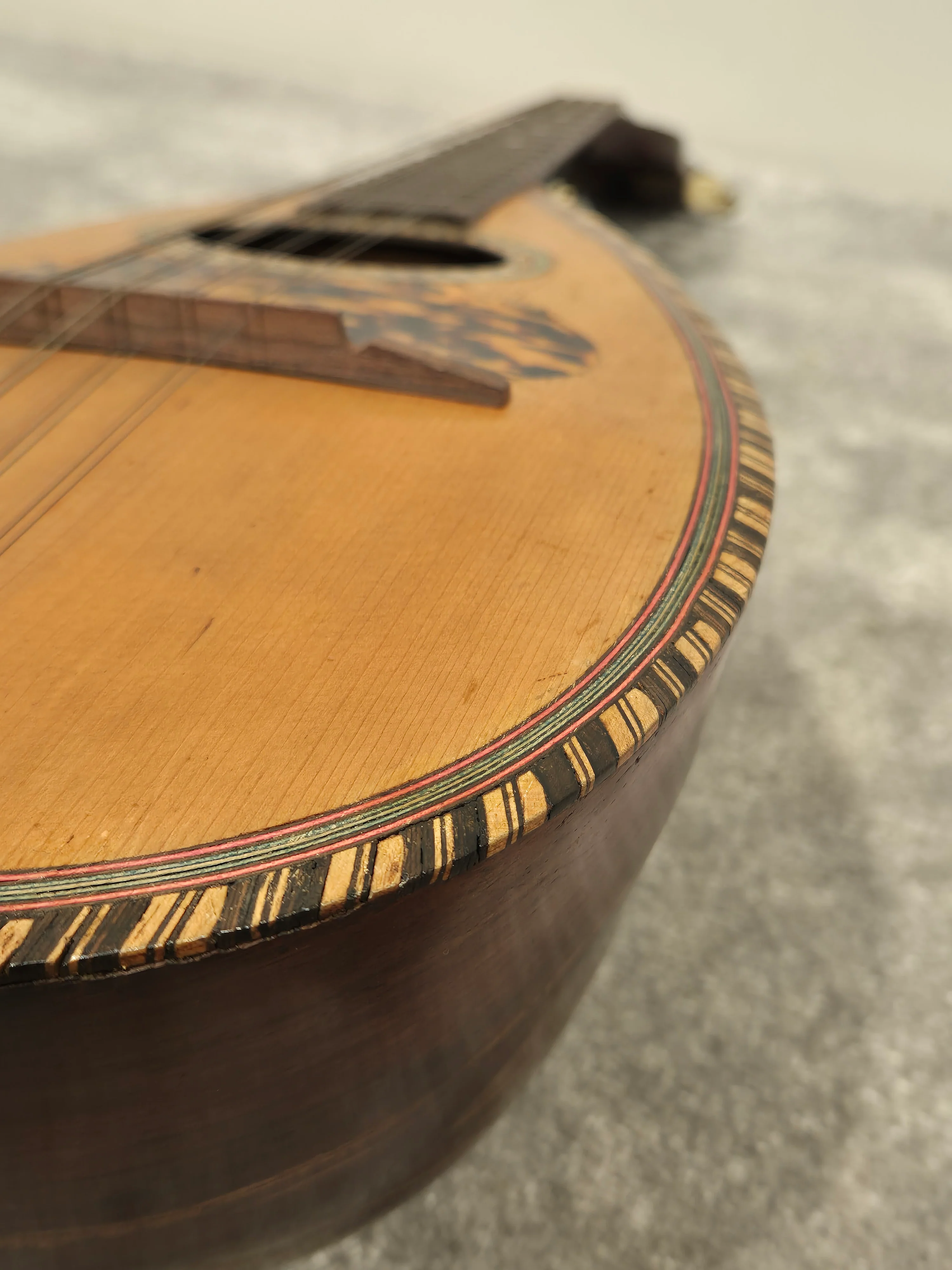 Alfredo Albertini No.65 - Bowl Back Mandolin w/ Hard Case - Image 11