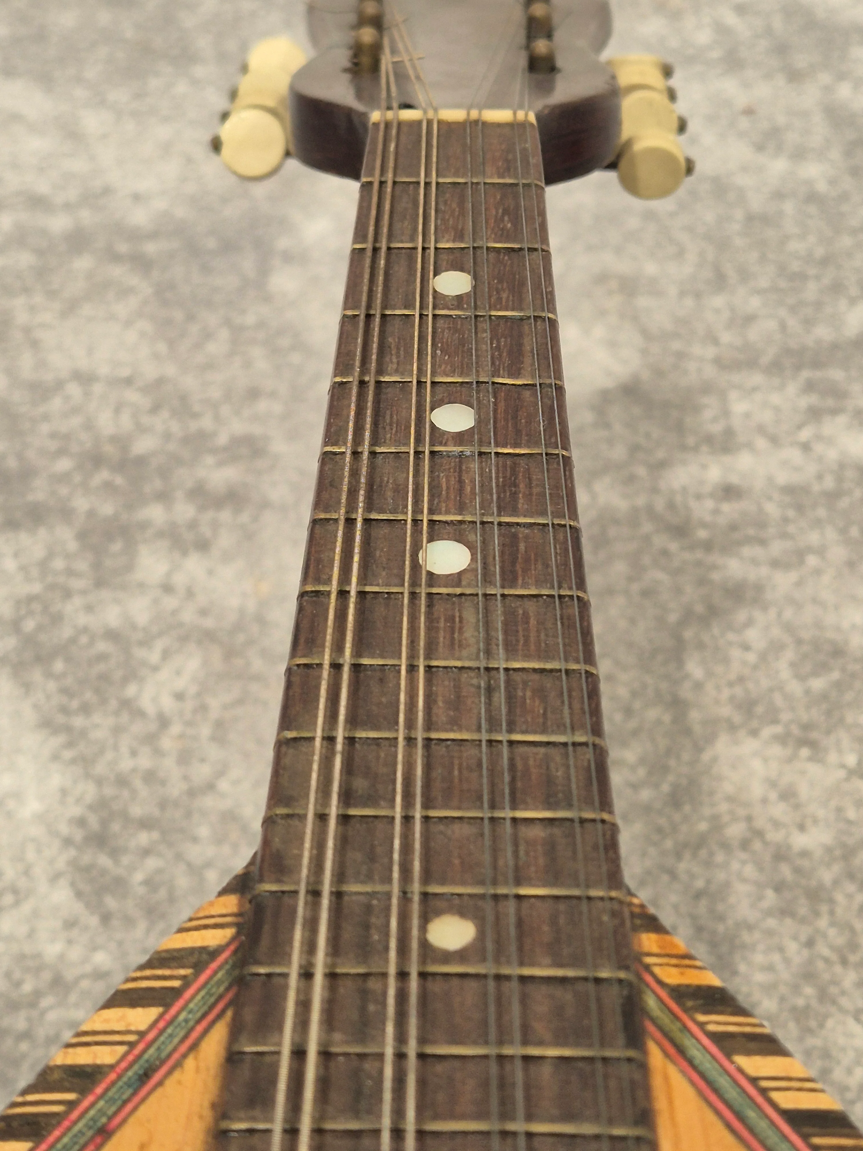 Alfredo Albertini No.65 - Bowl Back Mandolin w/ Hard Case - Image 5