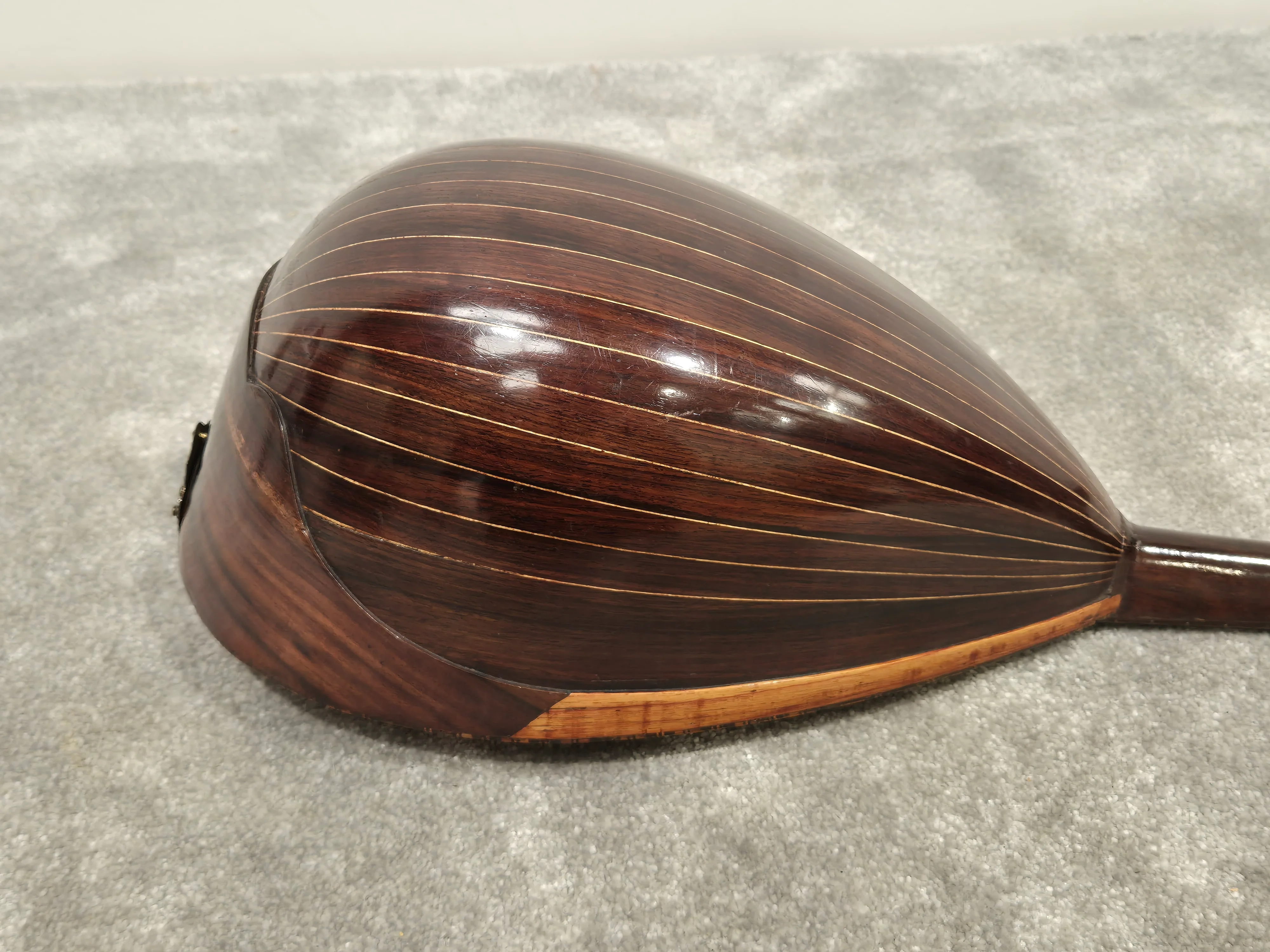 Alfredo Albertini No.65 - Bowl Back Mandolin w/ Hard Case - Image 9