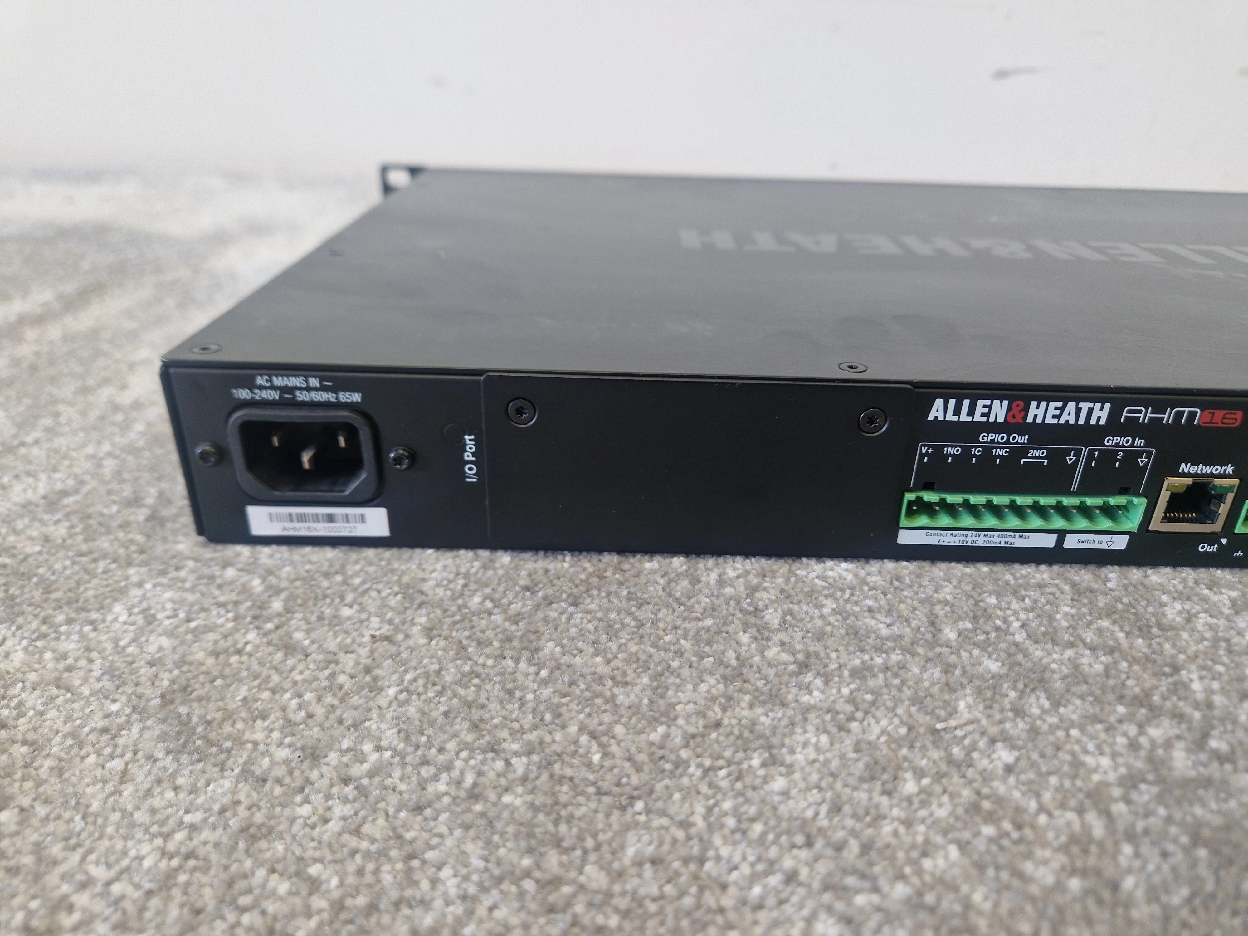 Allen & Heath AHM-16 Matrix Processor – 16-In/16-Out  – Very Good - Image 4
