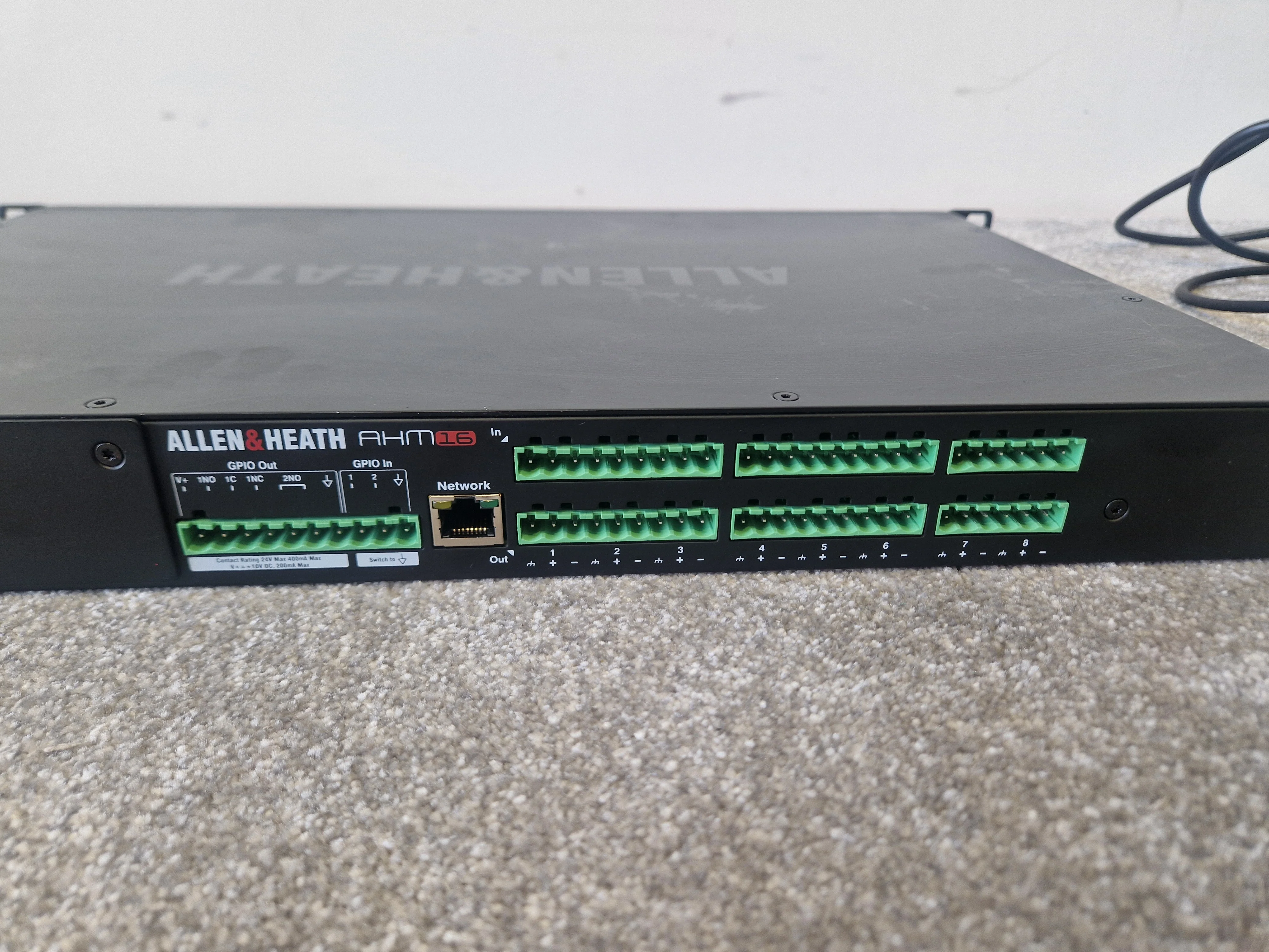 Allen & Heath AHM-16 Matrix Processor – 16-In/16-Out  – Very Good - Image 7