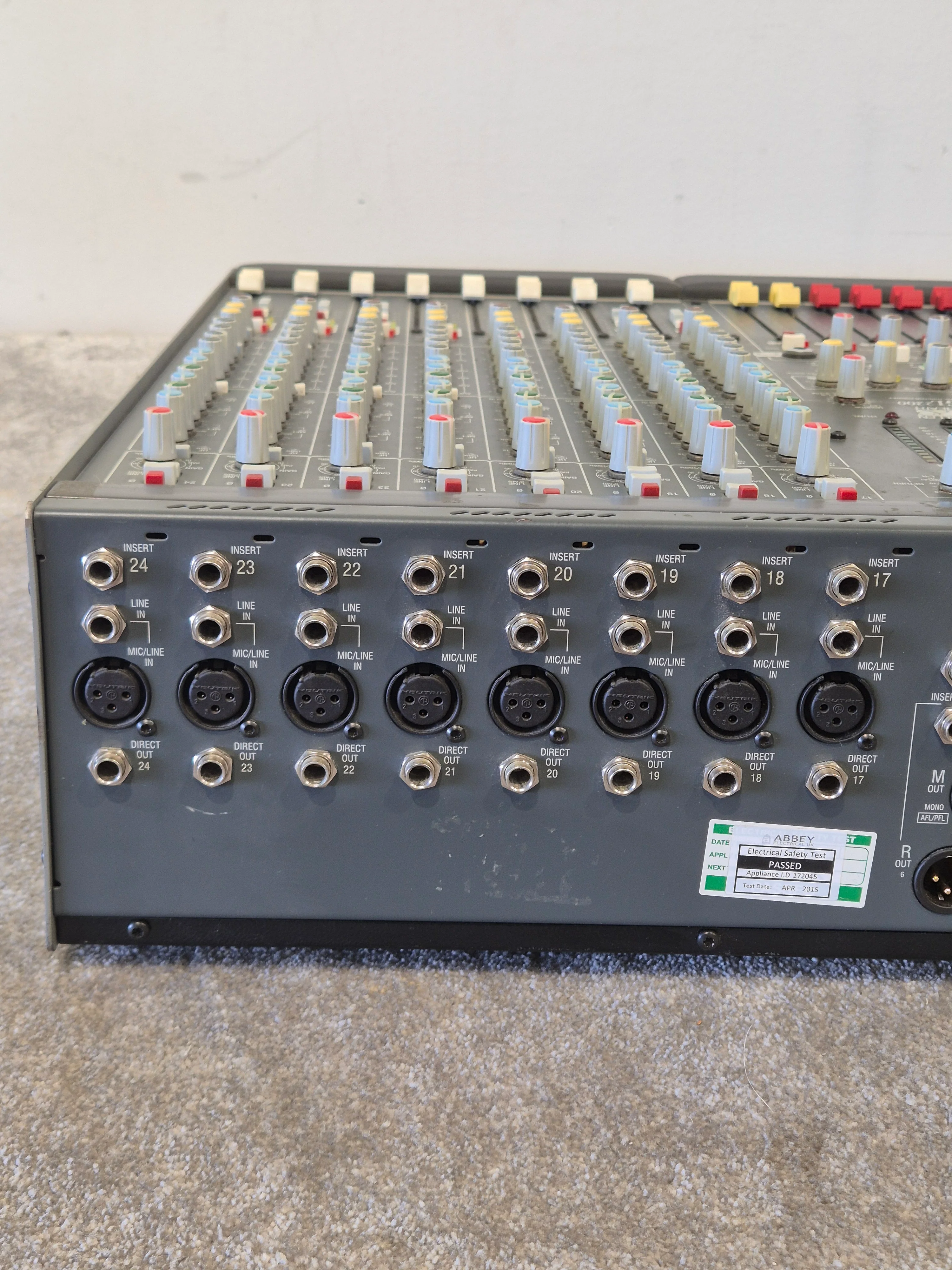Allen & Heath GL2200 24-channel Mixing Console - 24 Channels, High-Quality Sound - Excellent w/ Lamp - Image 13