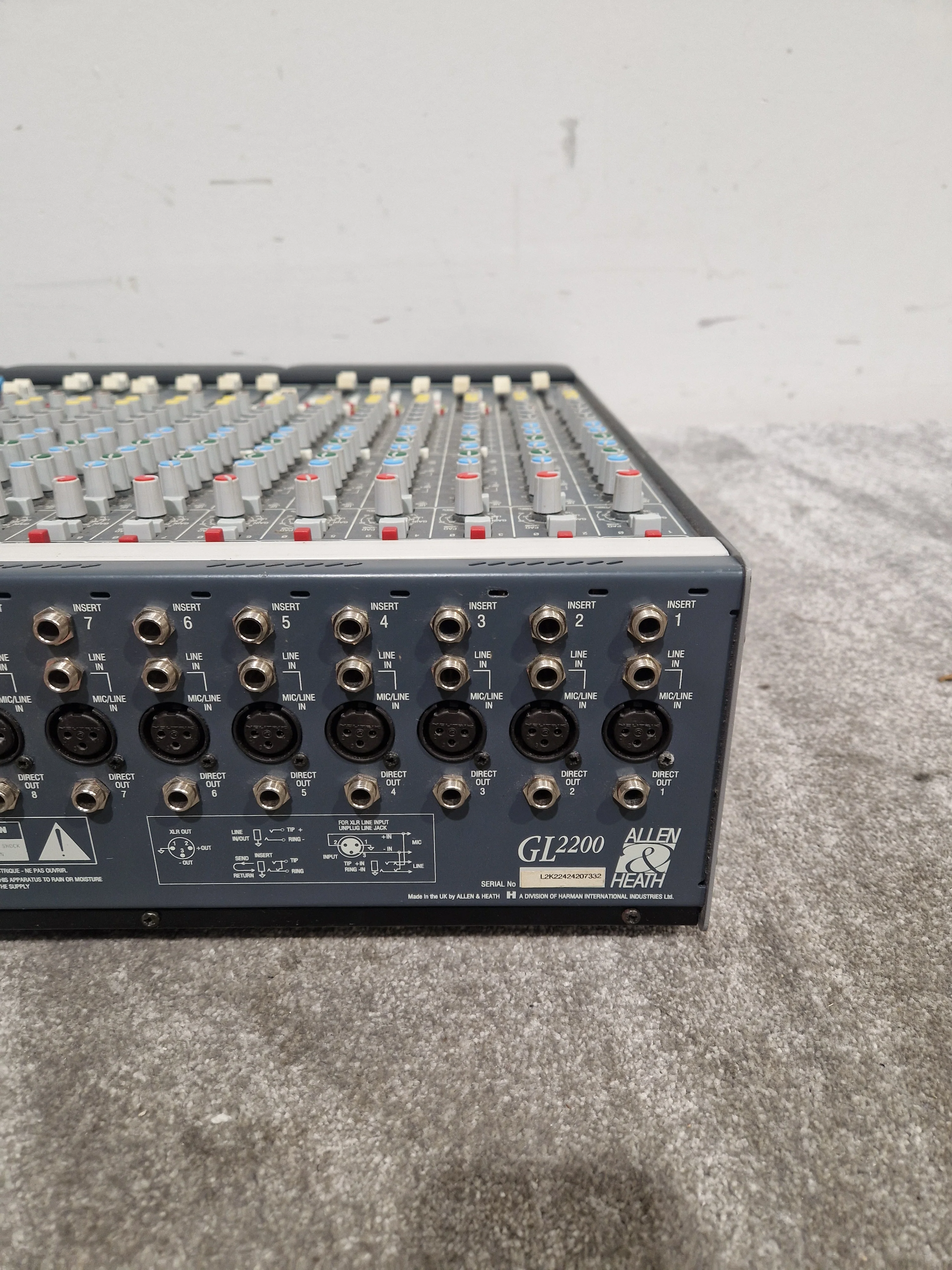 Allen & Heath GL2200-24 Mixing Console - 24-Channel - Excellent - Good - Image 8