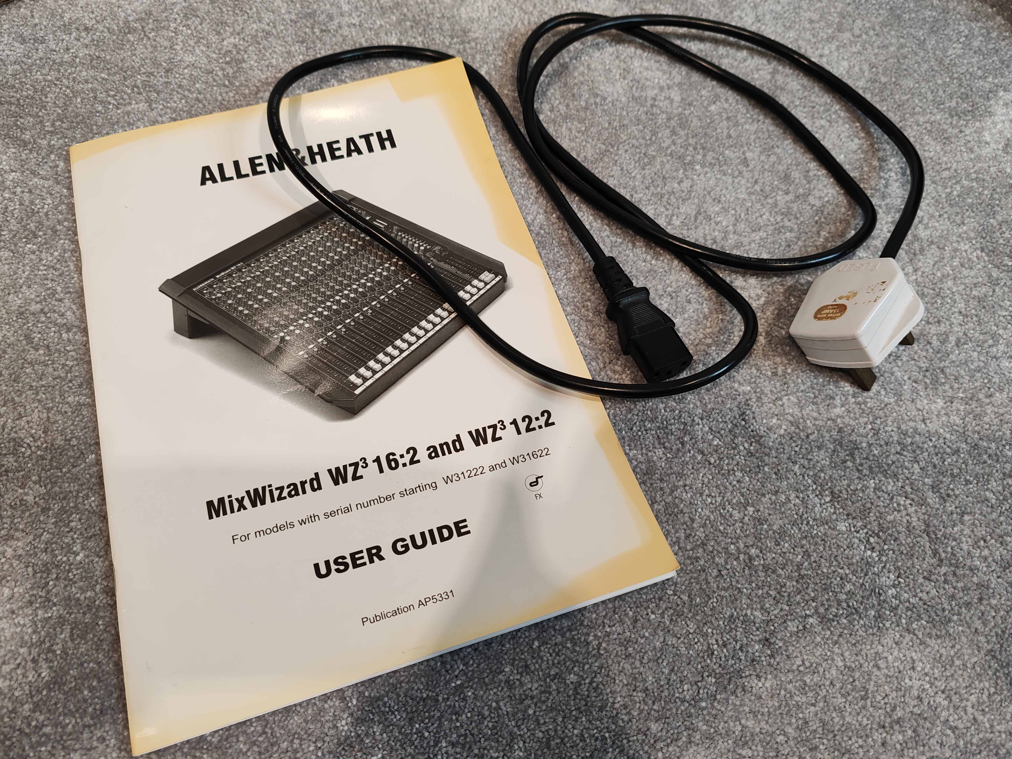 Allen & Heath MixWizard WZ3 16:2 - 16 Channel Mixer Original Box - Image 10