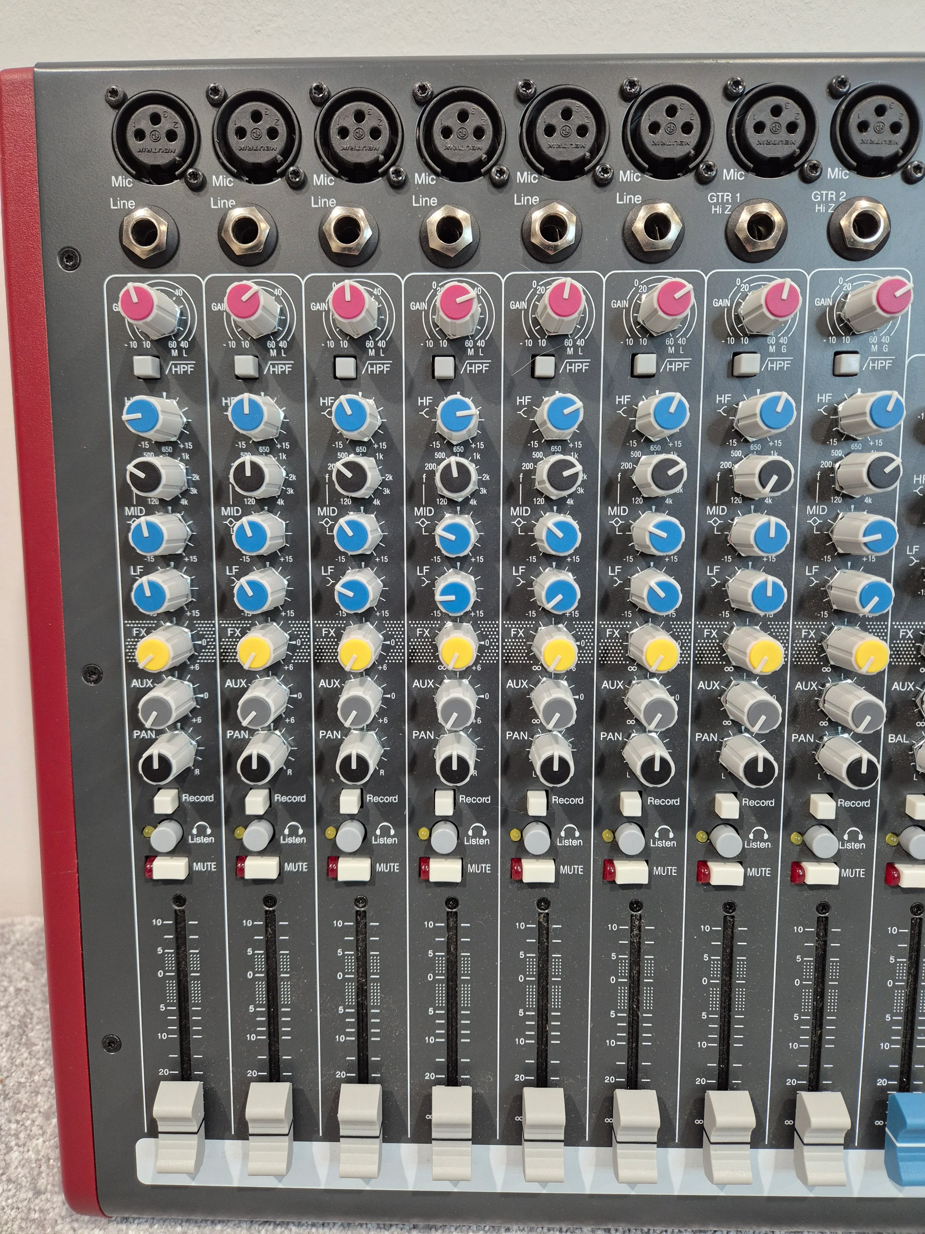 Allen & Heath ZED Sixty-14FX - 14-Channel Studio Mixer w/ Hard Case RRP £499 - Image 2