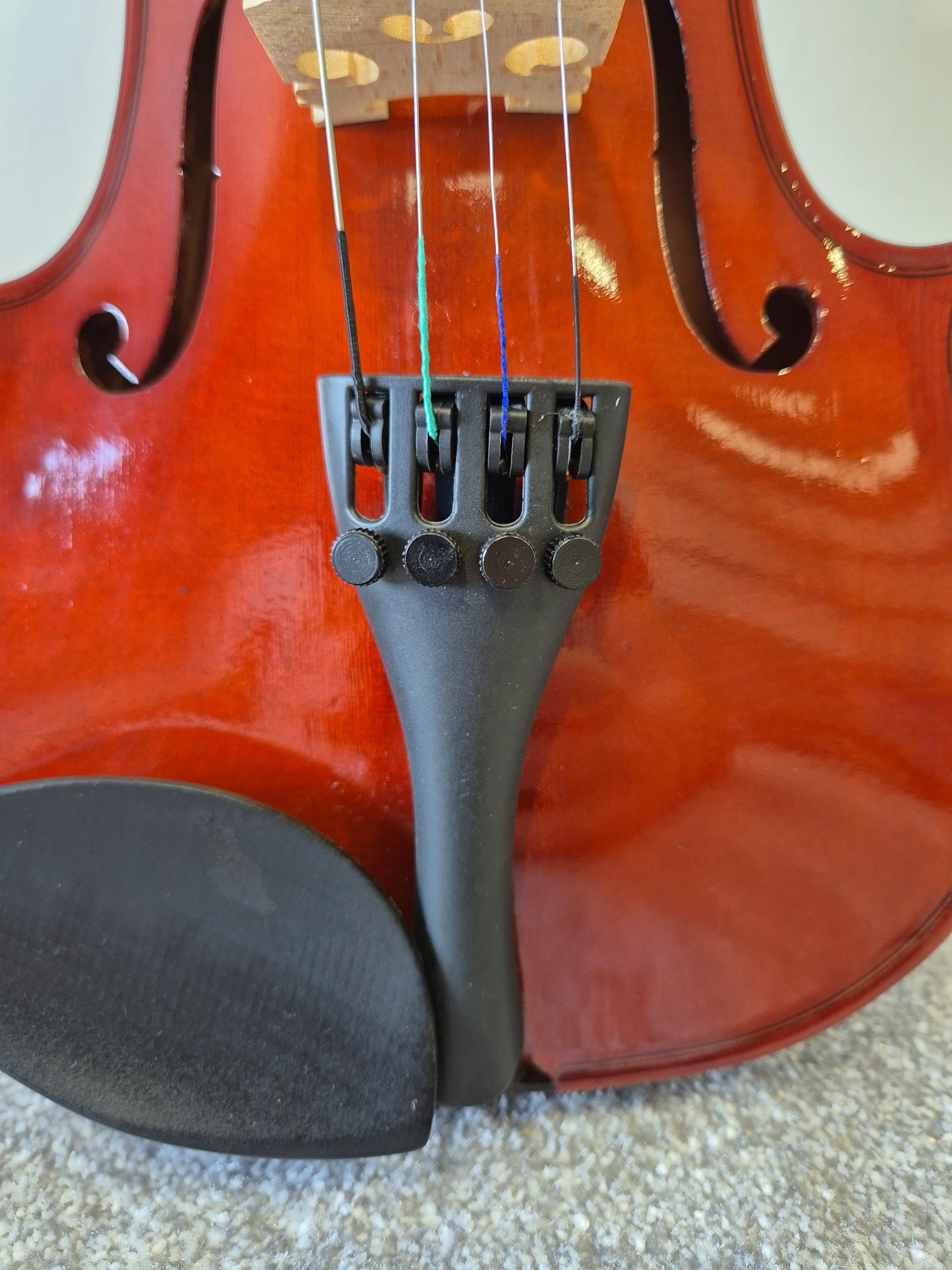 Allieri VL112 Violin - 1/2 Size Violin w/ Hard Case - Image 2