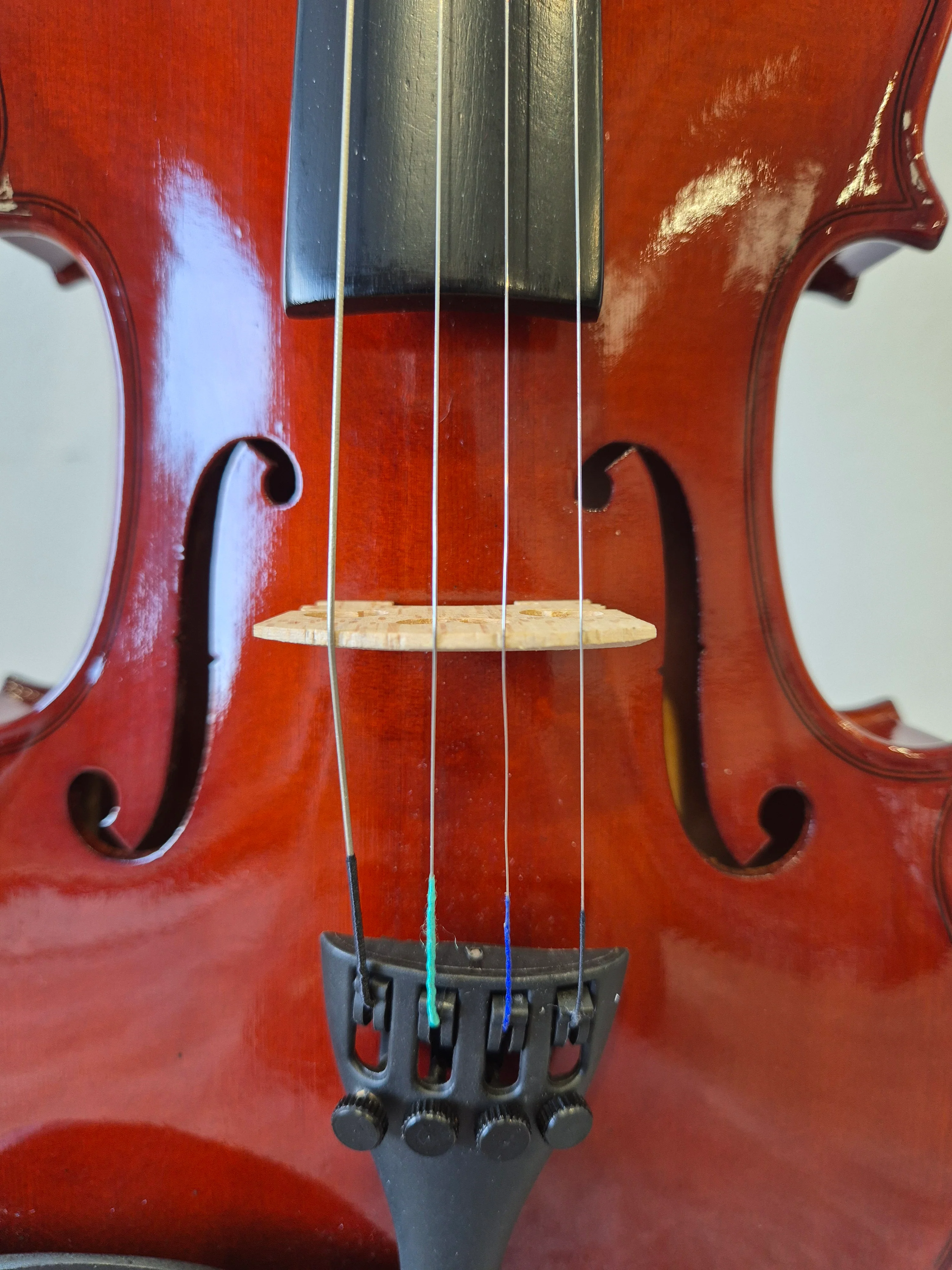Allieri VL112 Violin - 1/2 Size Violin w/ Hard Case - Image 3
