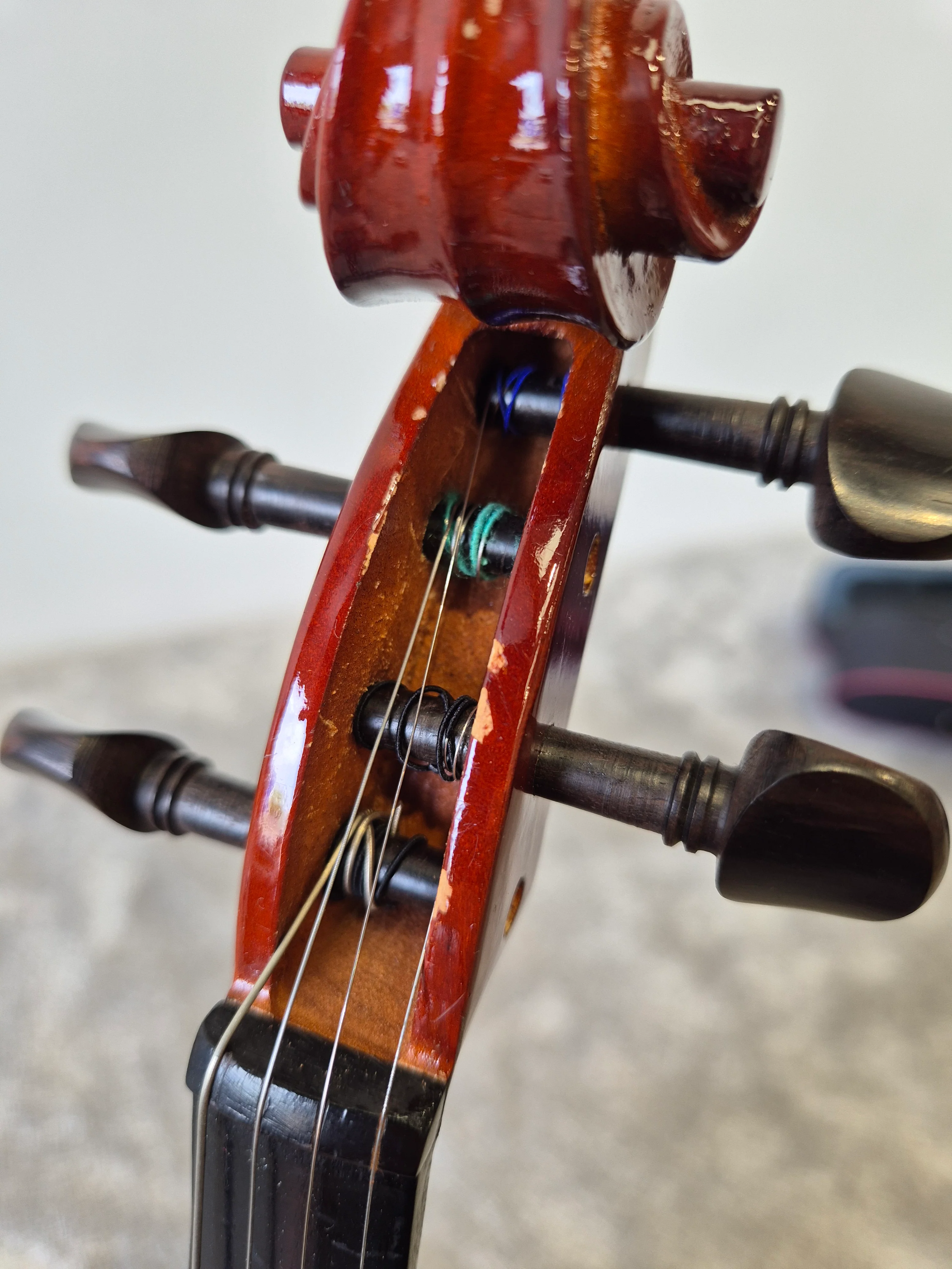 Allieri VL112 Violin - 1/2 Size Violin w/ Hard Case - Image 6