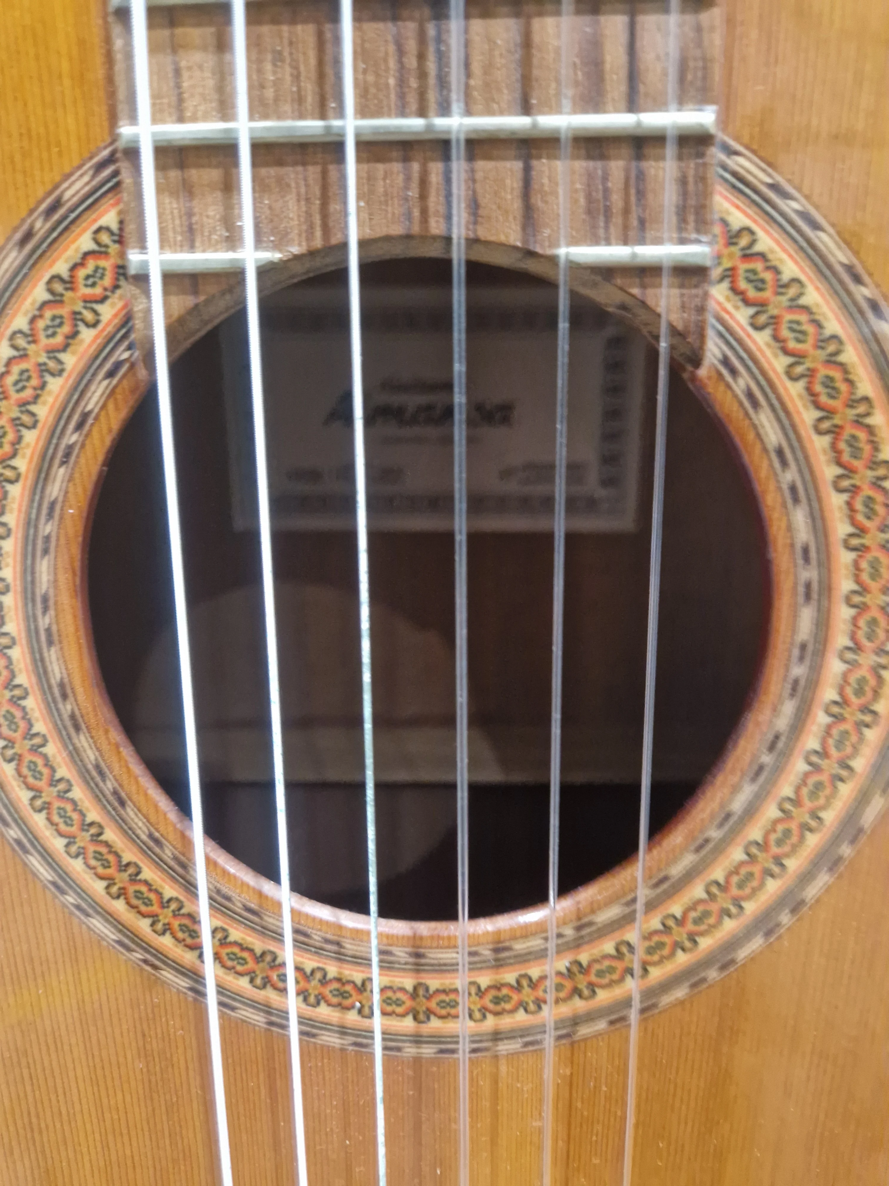 Almansa 403 Cedro Classical Guitar - Solid Cedar Top - Excellent - Image 14