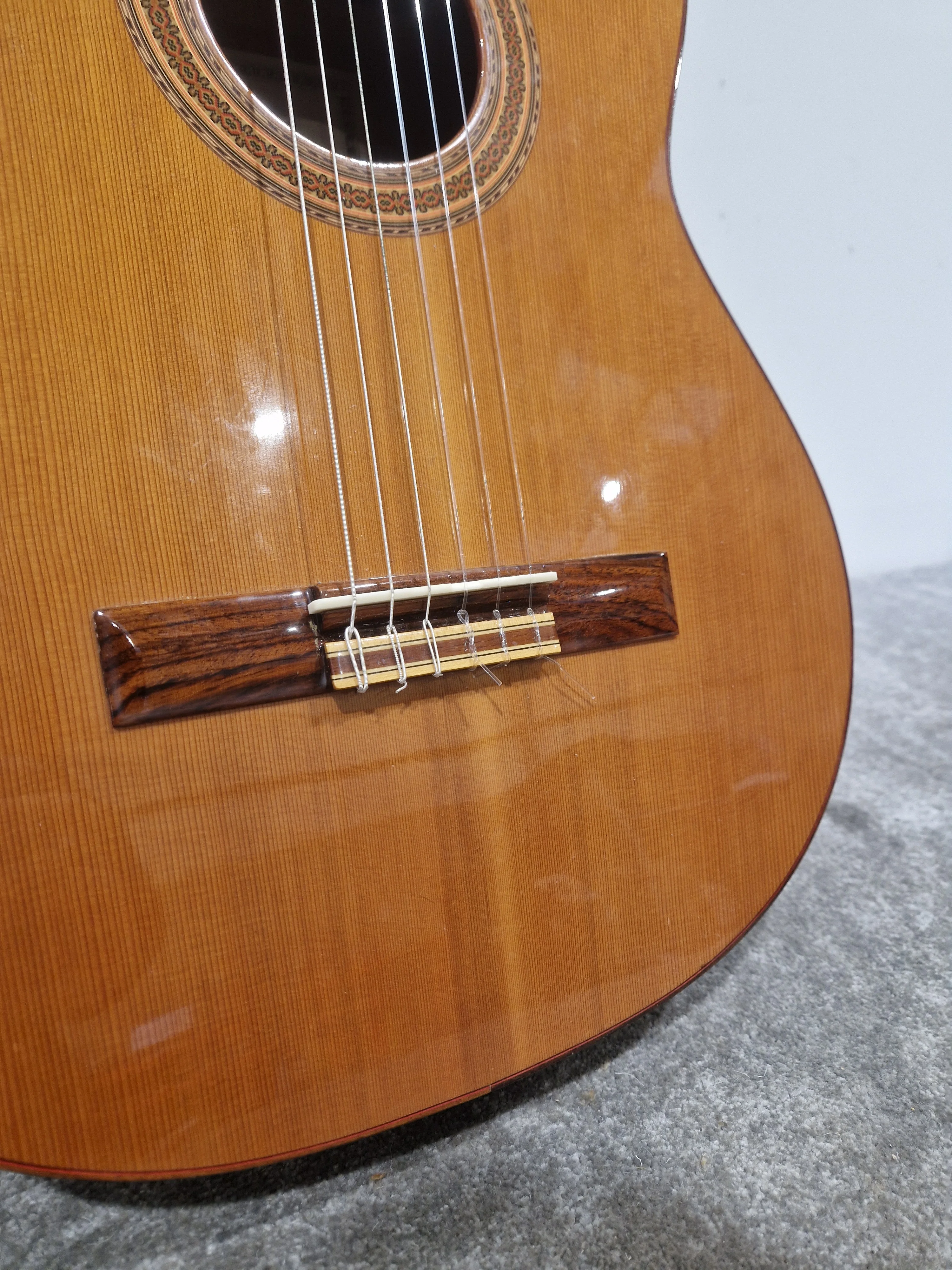 Almansa 403 Cedro Classical Guitar - Solid Cedar Top - Excellent - Image 17