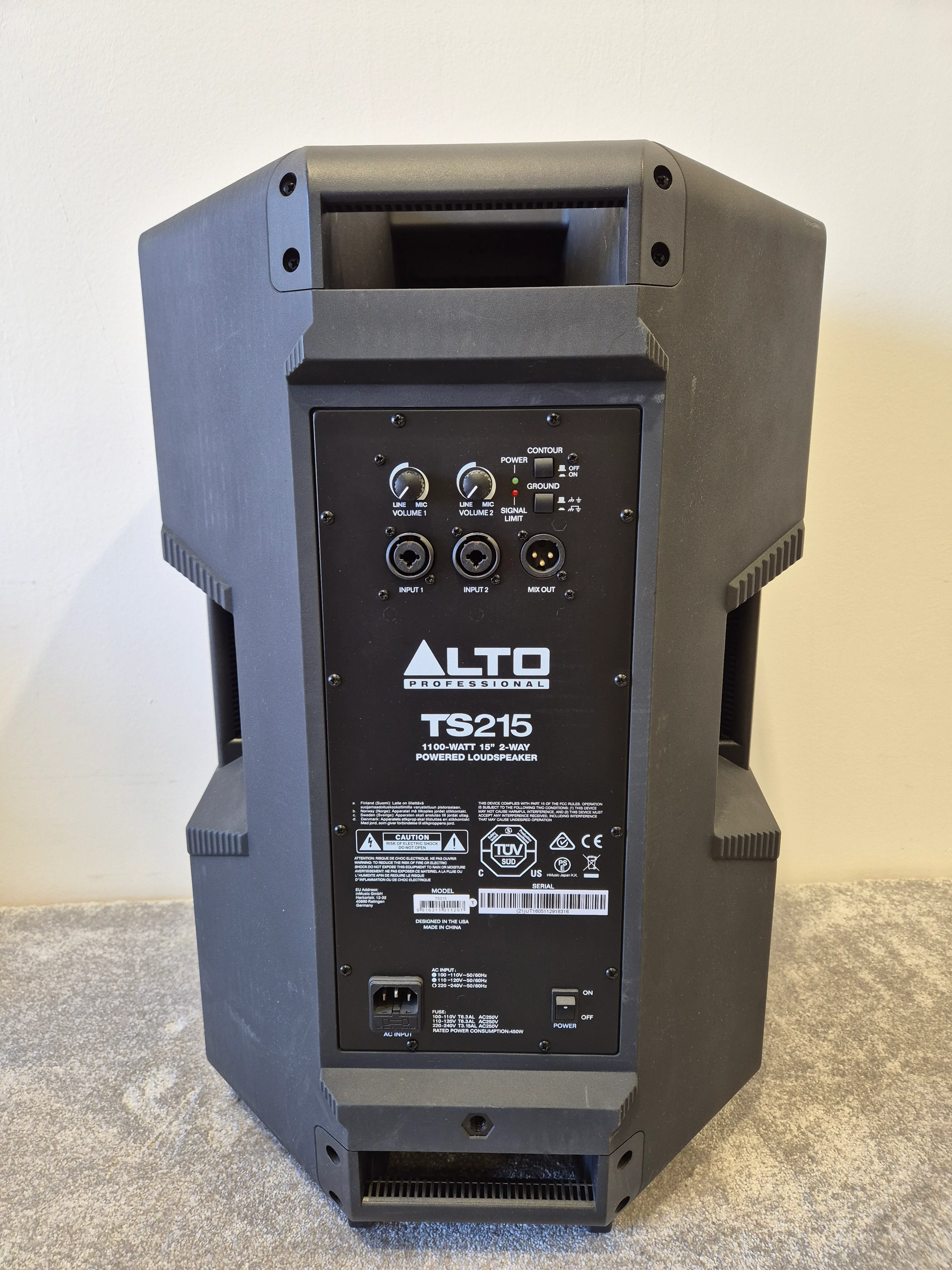 Alto Truesonic TS215 - 1100-watt Active Loudspeaker - Image 5