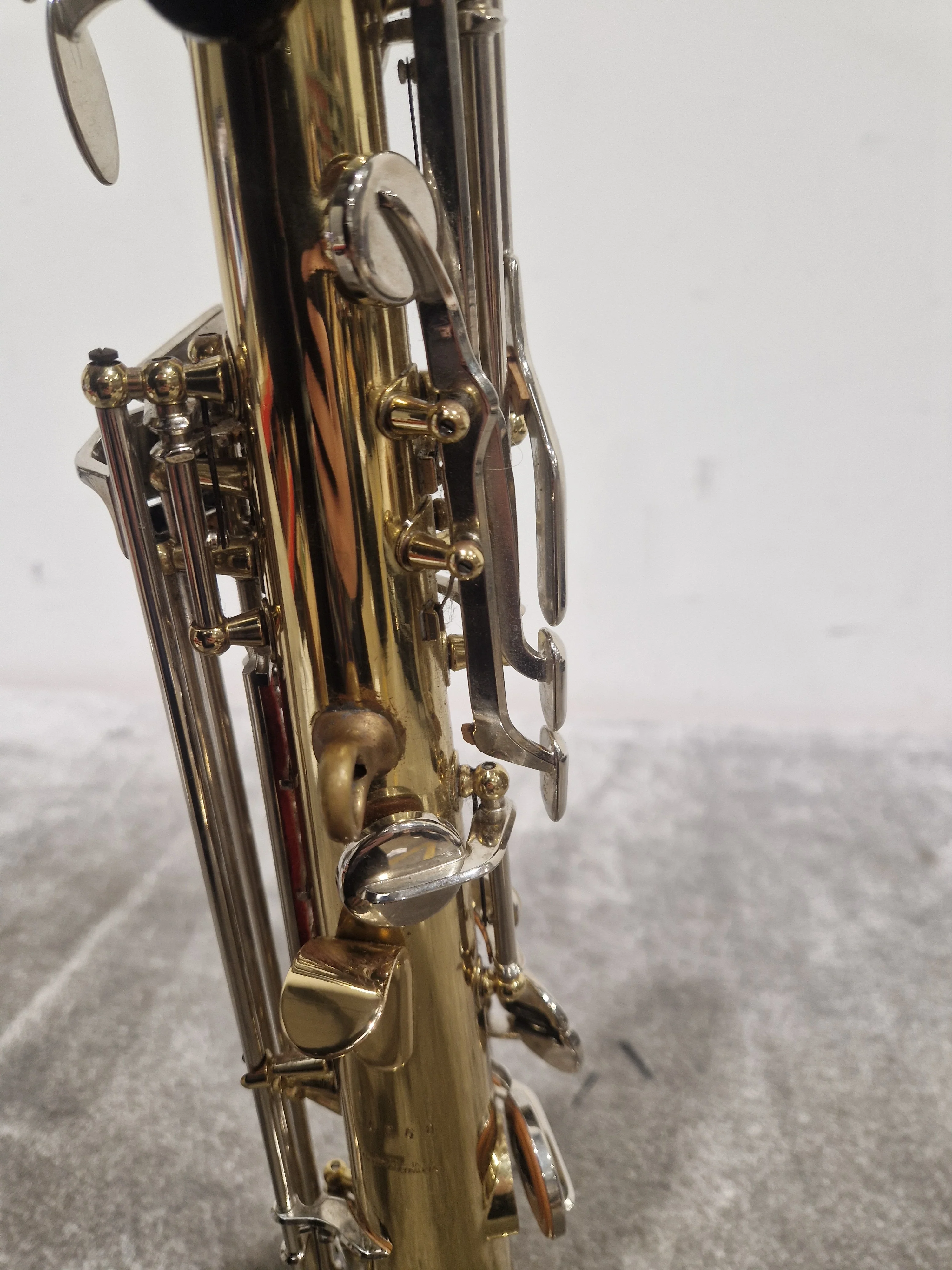 Amati Kraslice AAS 31 - Soprano Saxophone - Lacquered Brass - Good w/ Hard Case - Image 10