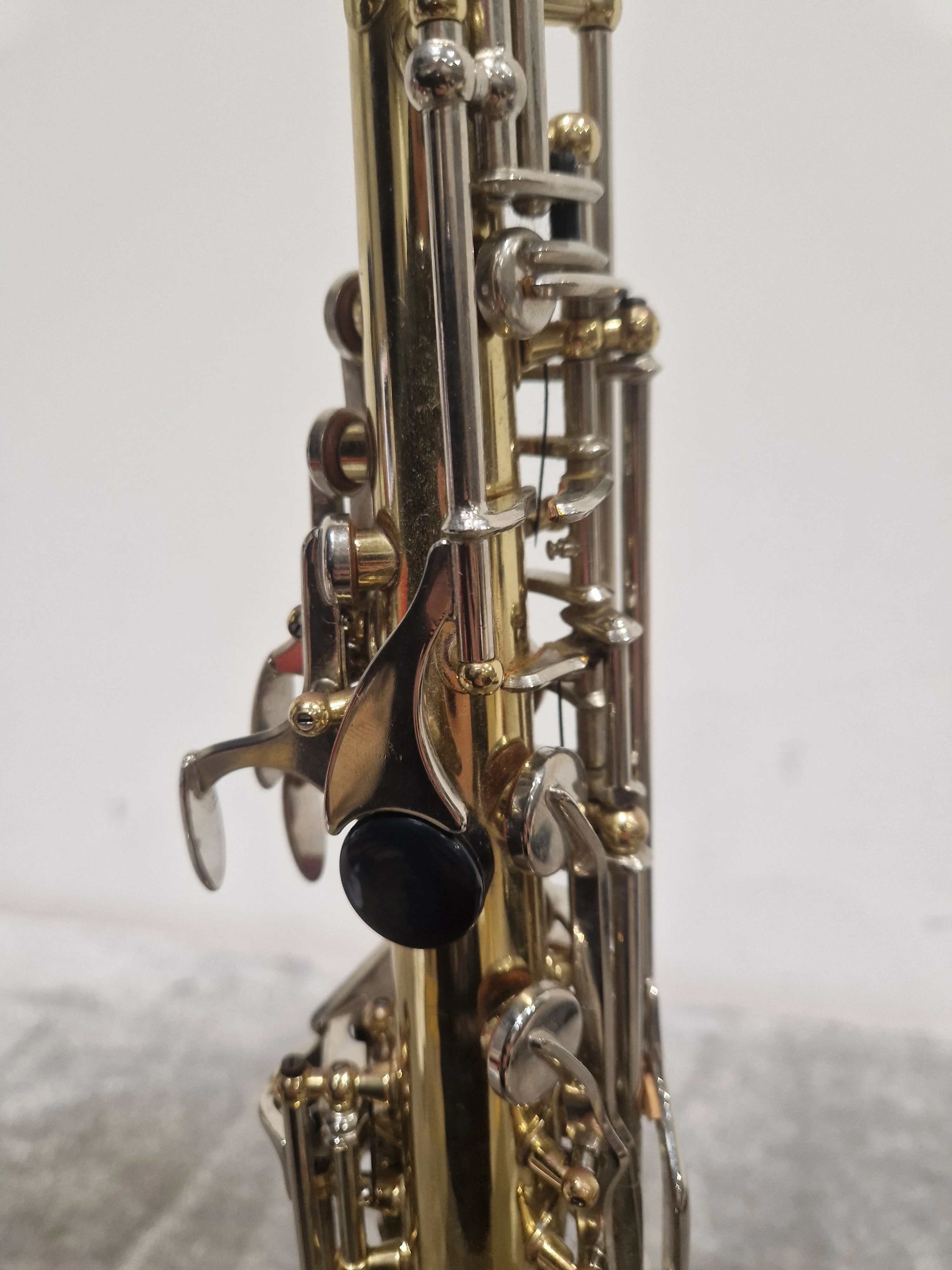 Amati Kraslice AAS 31 - Soprano Saxophone - Lacquered Brass - Good w/ Hard Case - Image 11