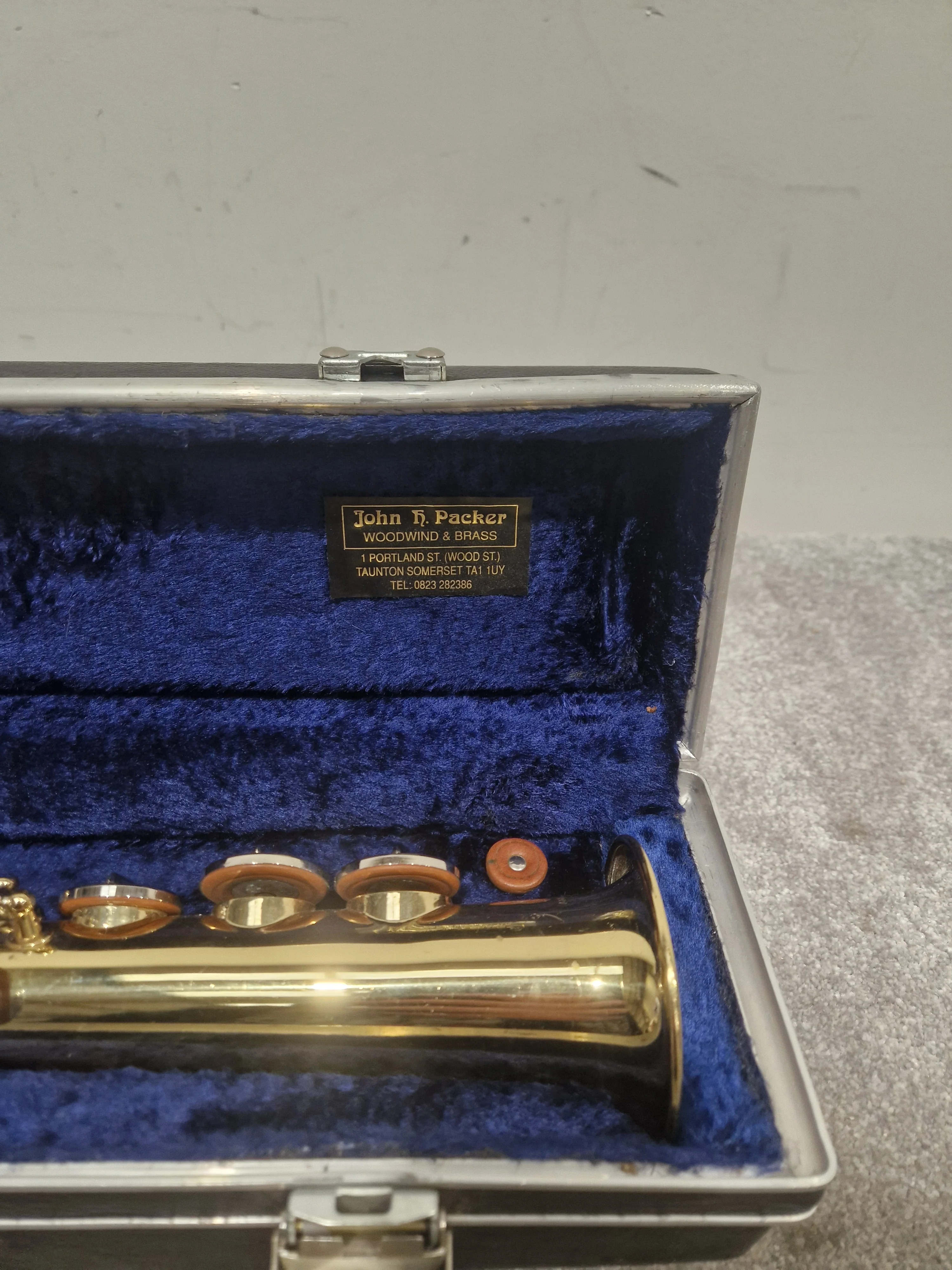 Amati Kraslice AAS 31 - Soprano Saxophone - Lacquered Brass - Good w/ Hard Case - Image 16