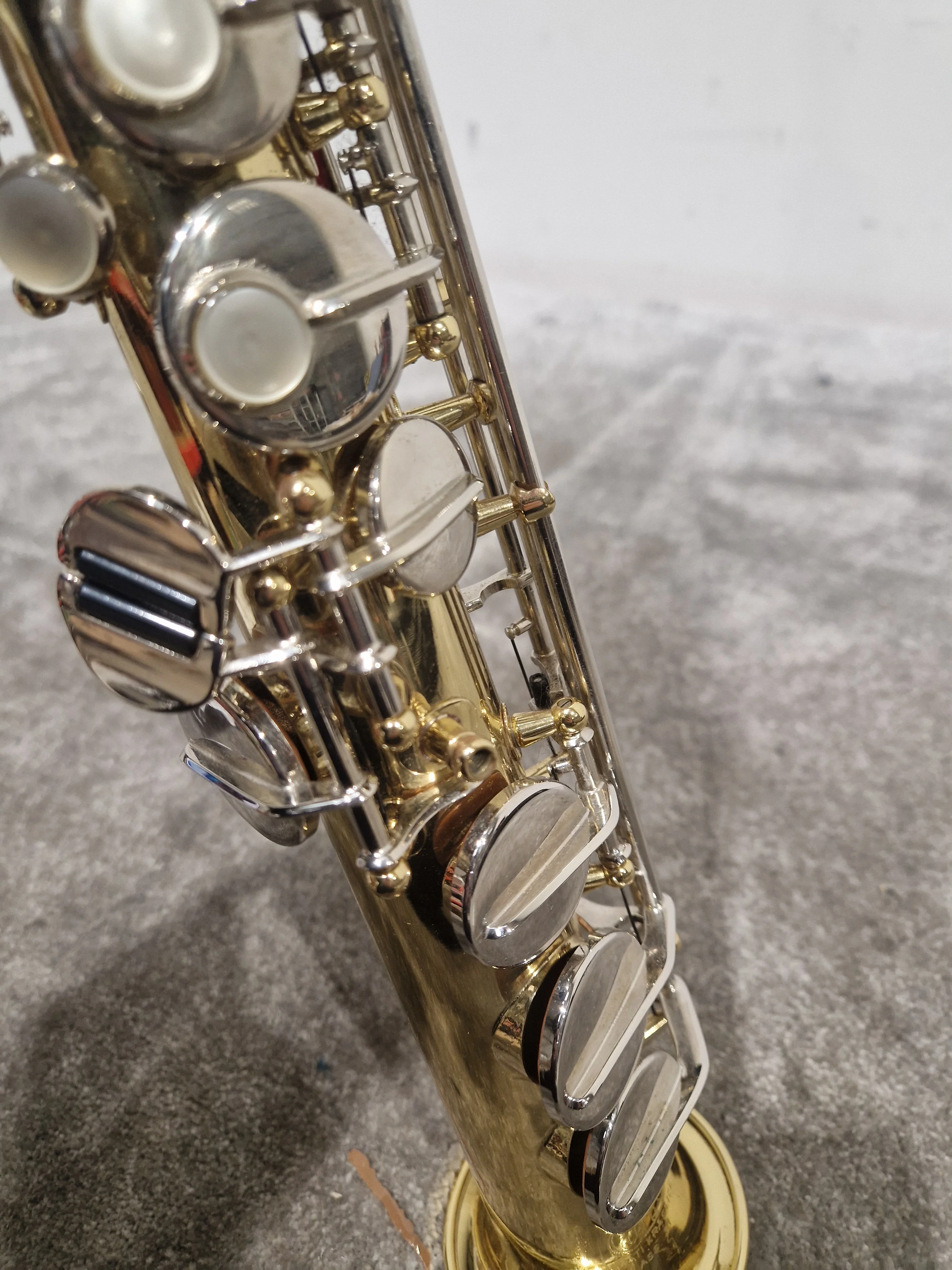 Amati Kraslice AAS 31 - Soprano Saxophone - Lacquered Brass - Good w/ Hard Case - Image 20