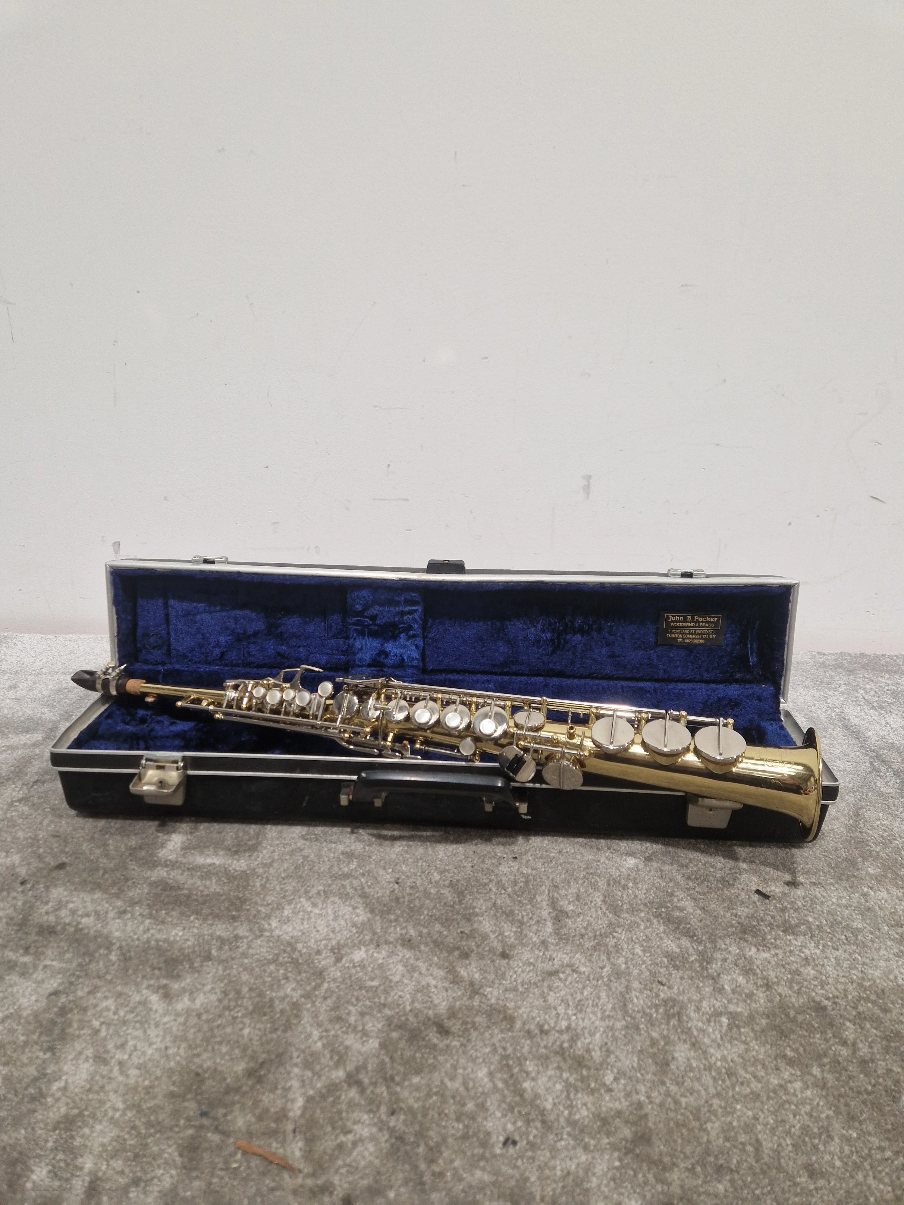 Amati Kraslice AAS 31 - Soprano Saxophone - Lacquered Brass - Good w/ Hard Case - Image 22