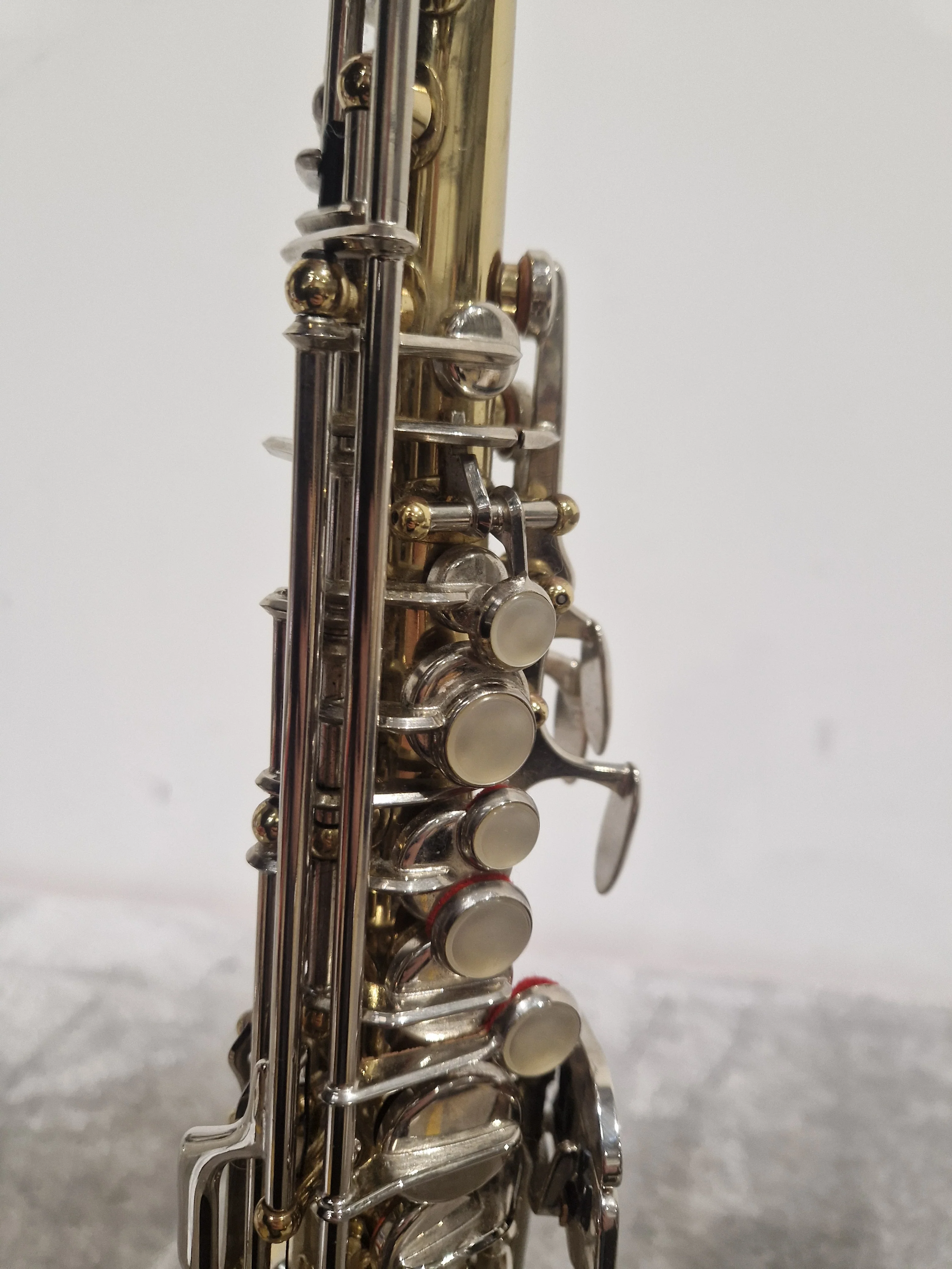 Amati Kraslice AAS 31 - Soprano Saxophone - Lacquered Brass - Good w/ Hard Case - Image 3